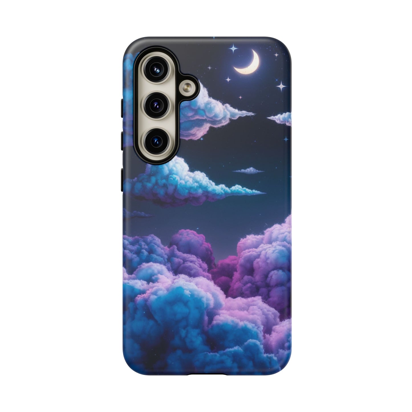 Dreamy Clouds & Moon Tough Samsung Galaxy Case