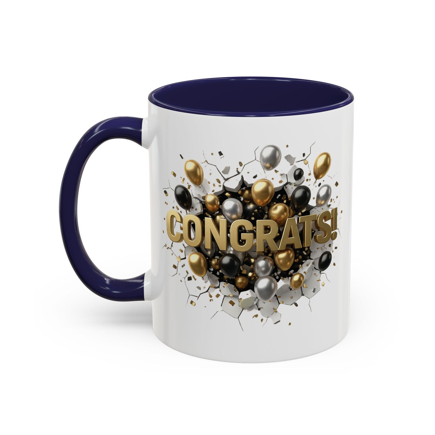 Personalized Congrats Mug, Custom Graduation Gift, Promotion Coffee Cup, New Dad Present, Teacher Appreciation Gift, Custom Name Cups