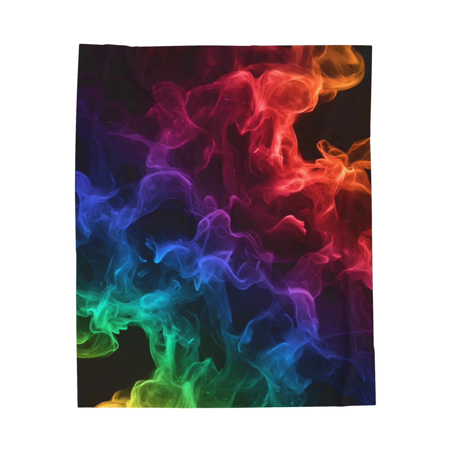 Color Smoke Clash Blanket