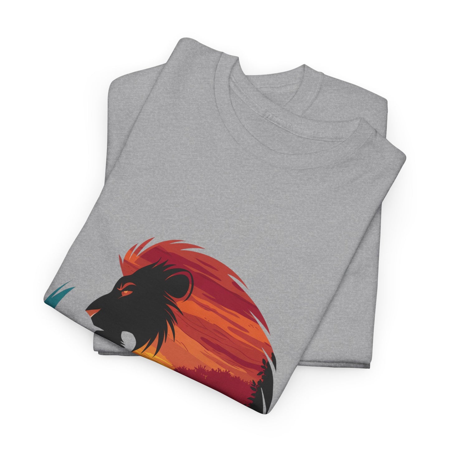 The Circle of Life Lion Shirt – Sunset Safari Wildlife Graphic Tee – Inspirational Nature T-Shirt for Animal Lovers & Adventure Fans