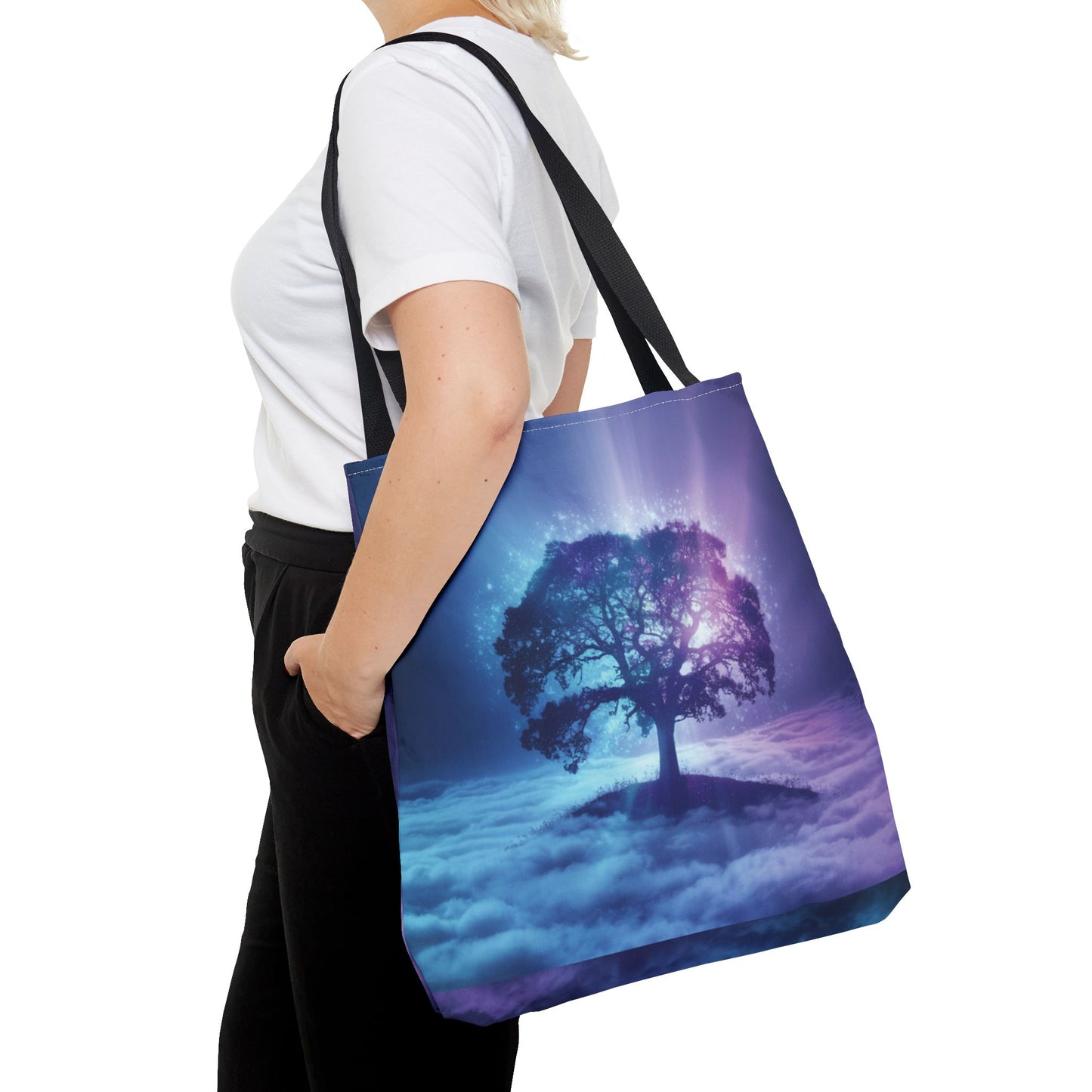 Tree Clouds Tote Bag