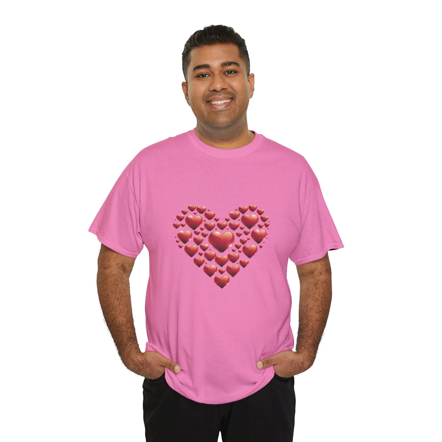Heart Of Hearts Shirt, Minimal Valentine Shirt, Red Heart Graphic Tee, Love Aesthetic T Shirt, Valentine Gift Shirt