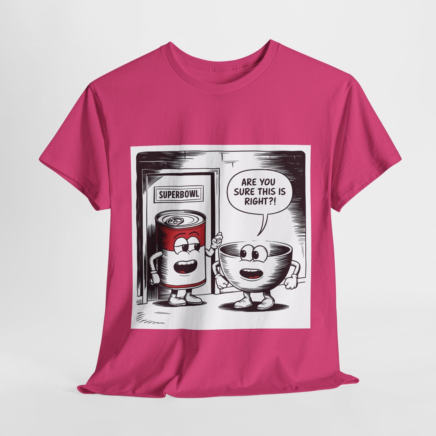 Comic Unisex Tee - Superbowl Design