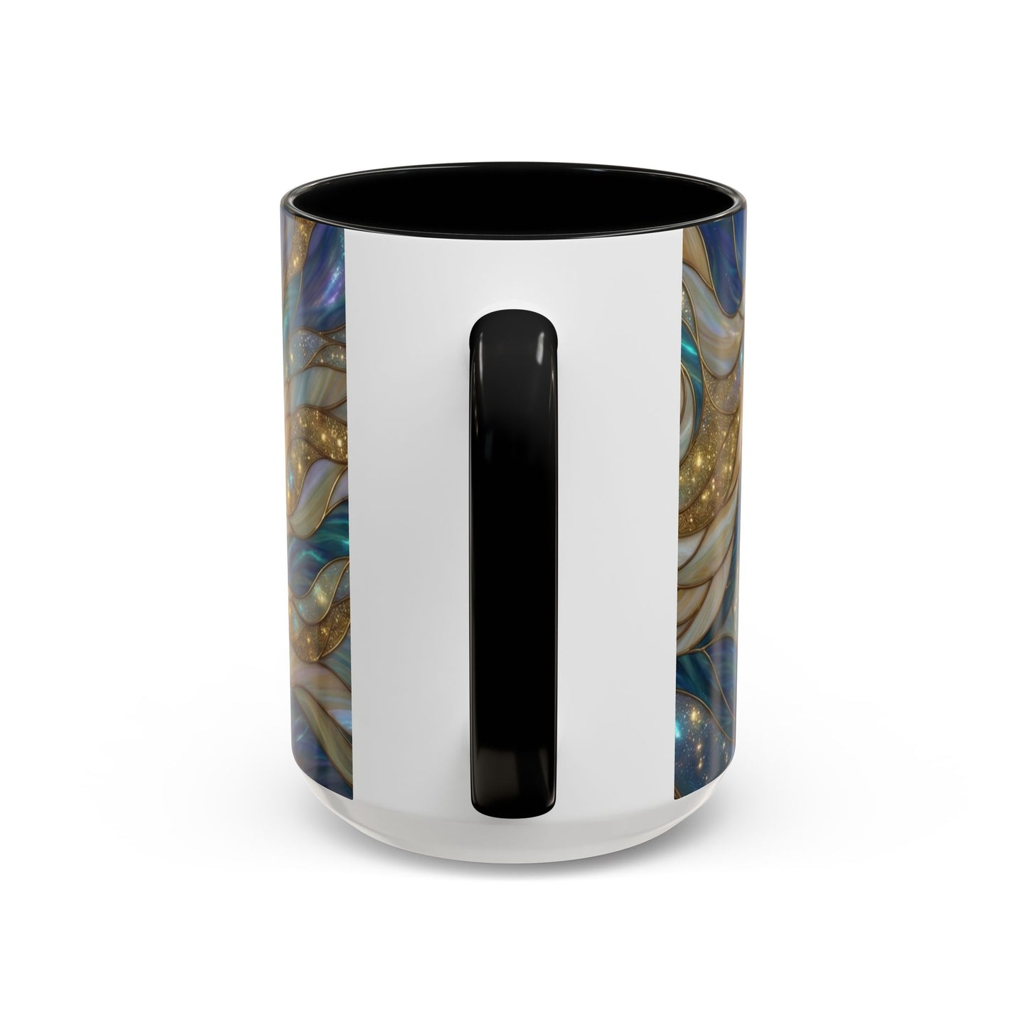 Stained Glass Eagle Mug, Bald Eagle Coffee Mug, Patriotic Eagle Cup, Wildlife Art Mug, Freedom Bird Mug, Nature Art Gift