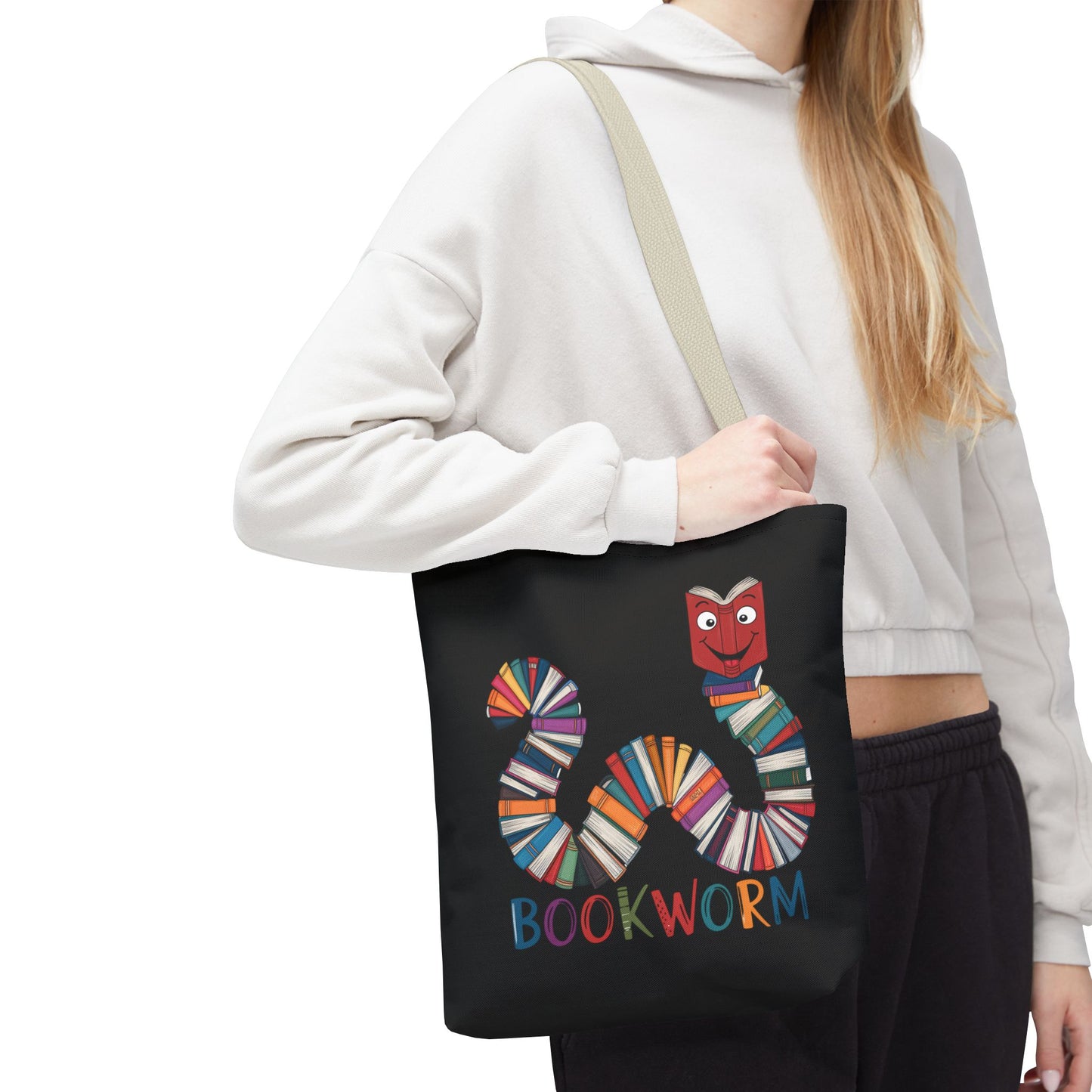 Bookworm Tote Bag