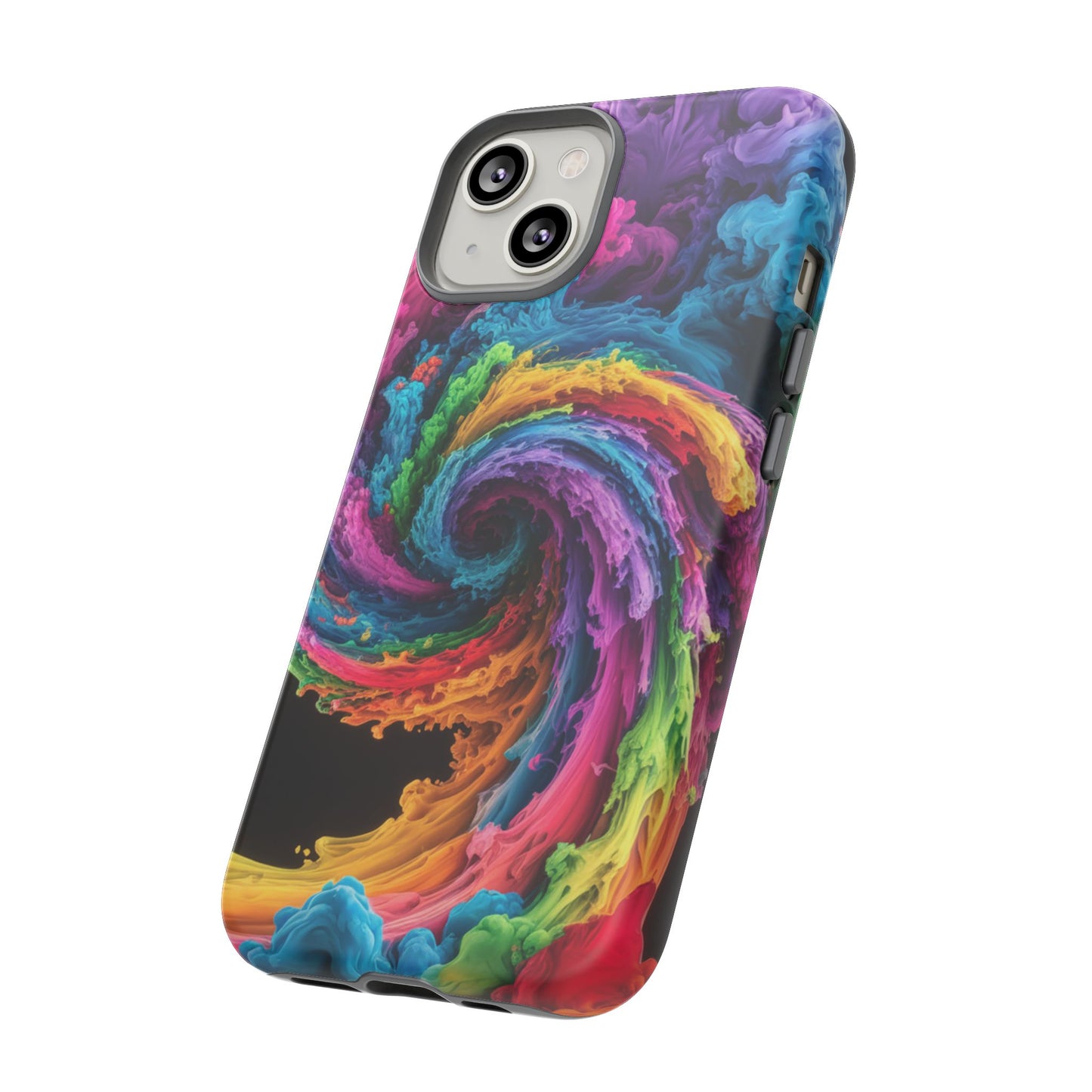 iPhone Case - Colorful Swirl Design