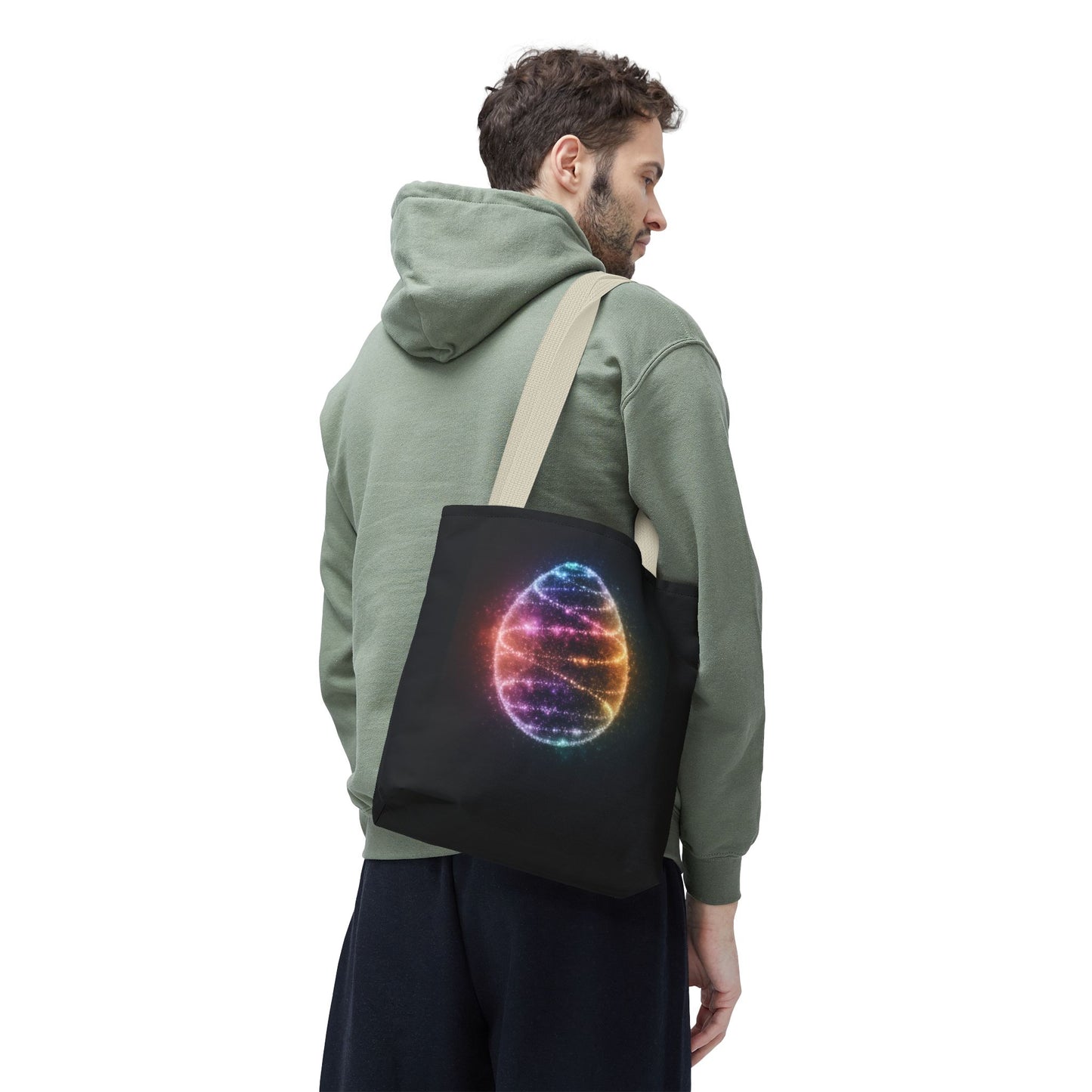Bioluminescent Easter Egg Tote Bag