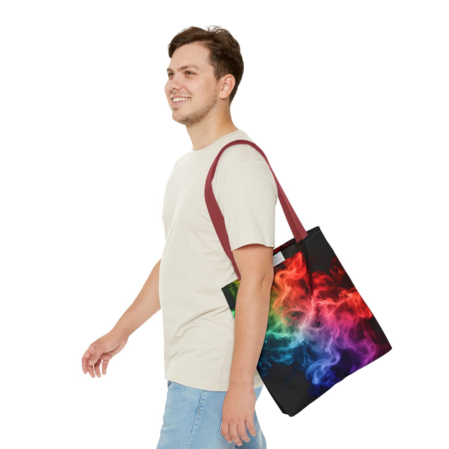 Colorful Smoke Tote Bag