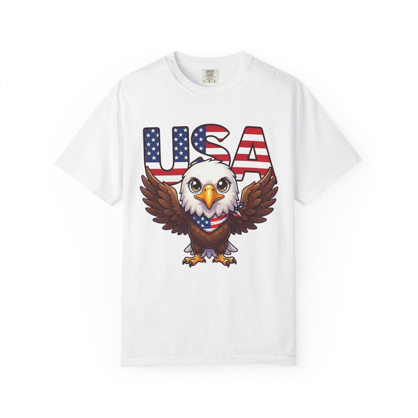 USA Eagle Shirt, Patriotic Comfort Colors Shirt, American Flag Eagle T Shirt, Fourth Of July Shirt, Freedom Graphic Tee, USA Pride Shirt
