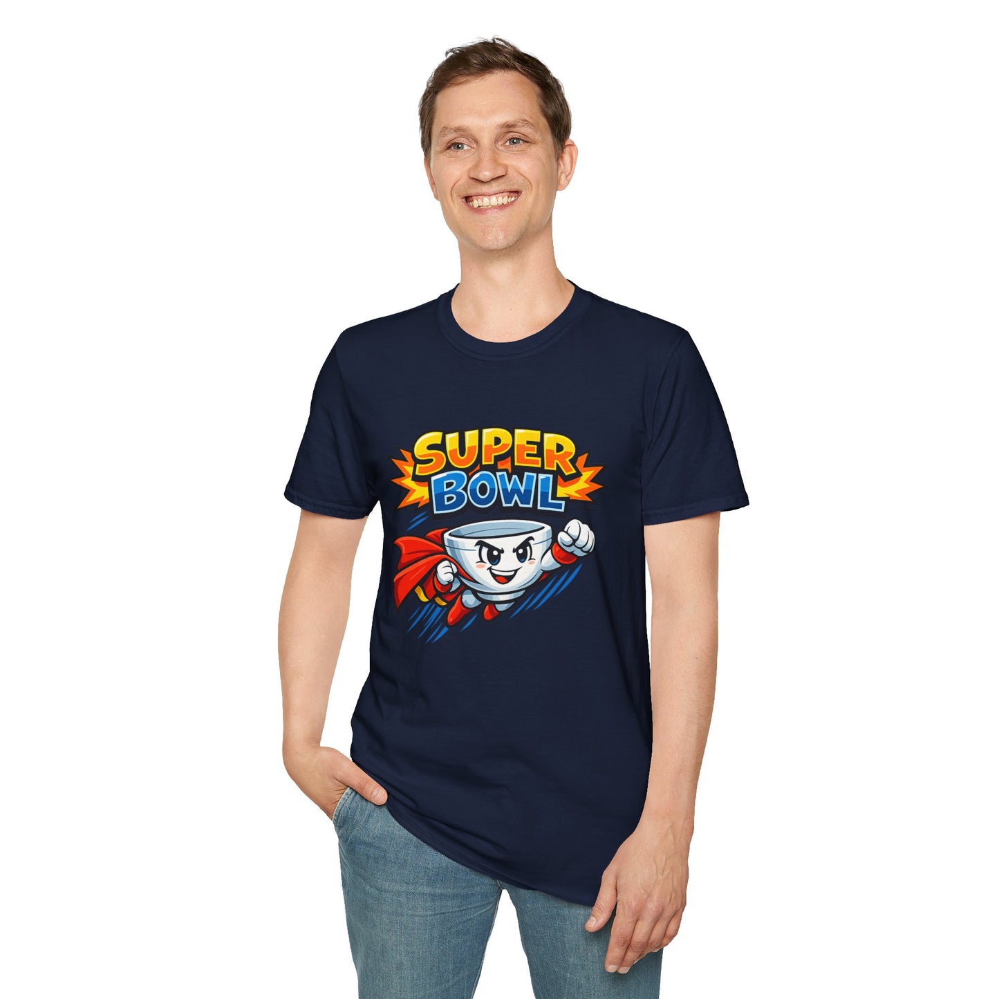 Super Bowl Shirt, Funny Super Bowl T Shirt, Football Party Shirt, Game Day Shirt, Bowl Pun Shirt, Super Bowl Party Tee, Unisex Graphic Tee
