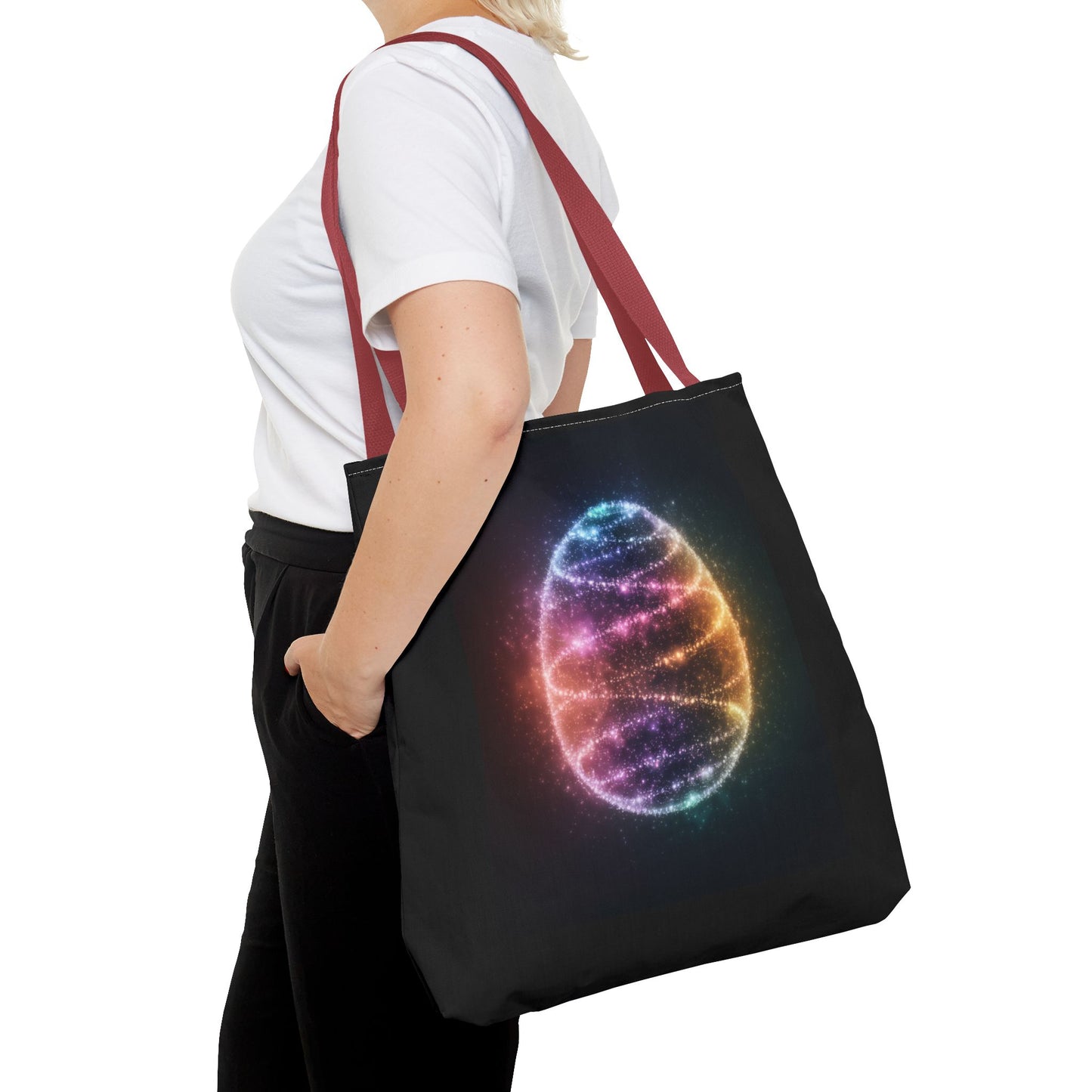Bioluminescent Easter Egg Tote Bag