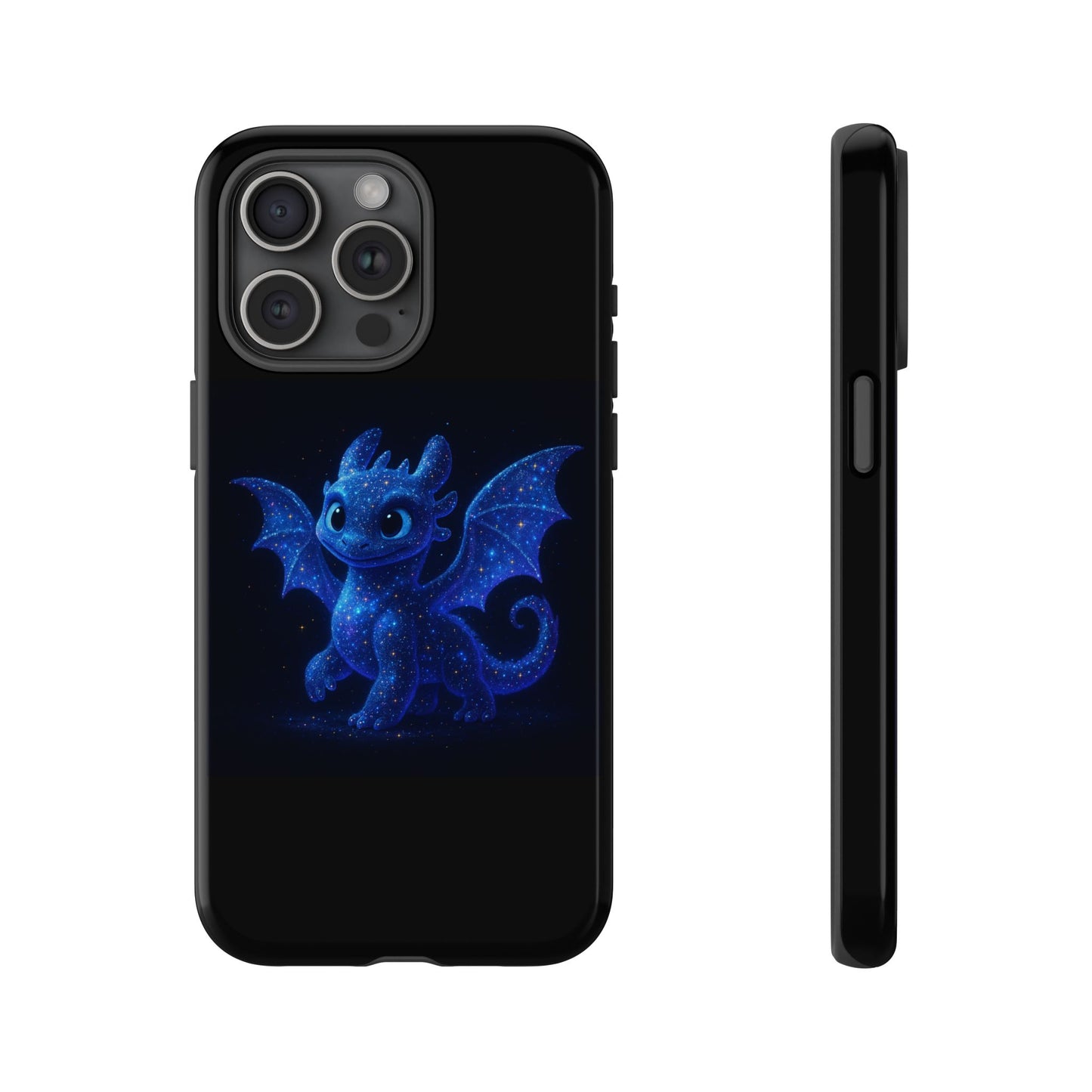 Galaxy Dragon iPhone Case - Cute Fantasy Star Phone Cover for iPhone Phones | Gift for Dragon Lover | Cosmic Creature Art