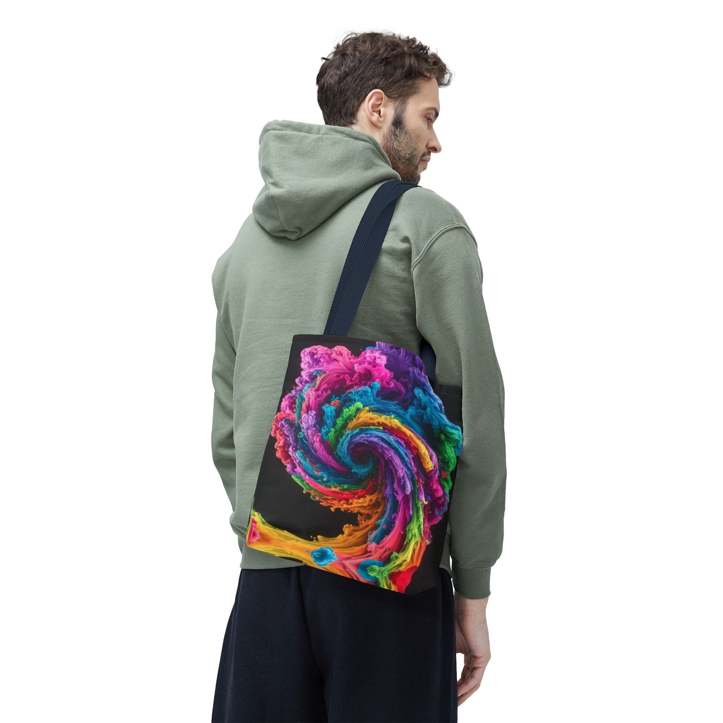 Colorful Swirl Tote Bag