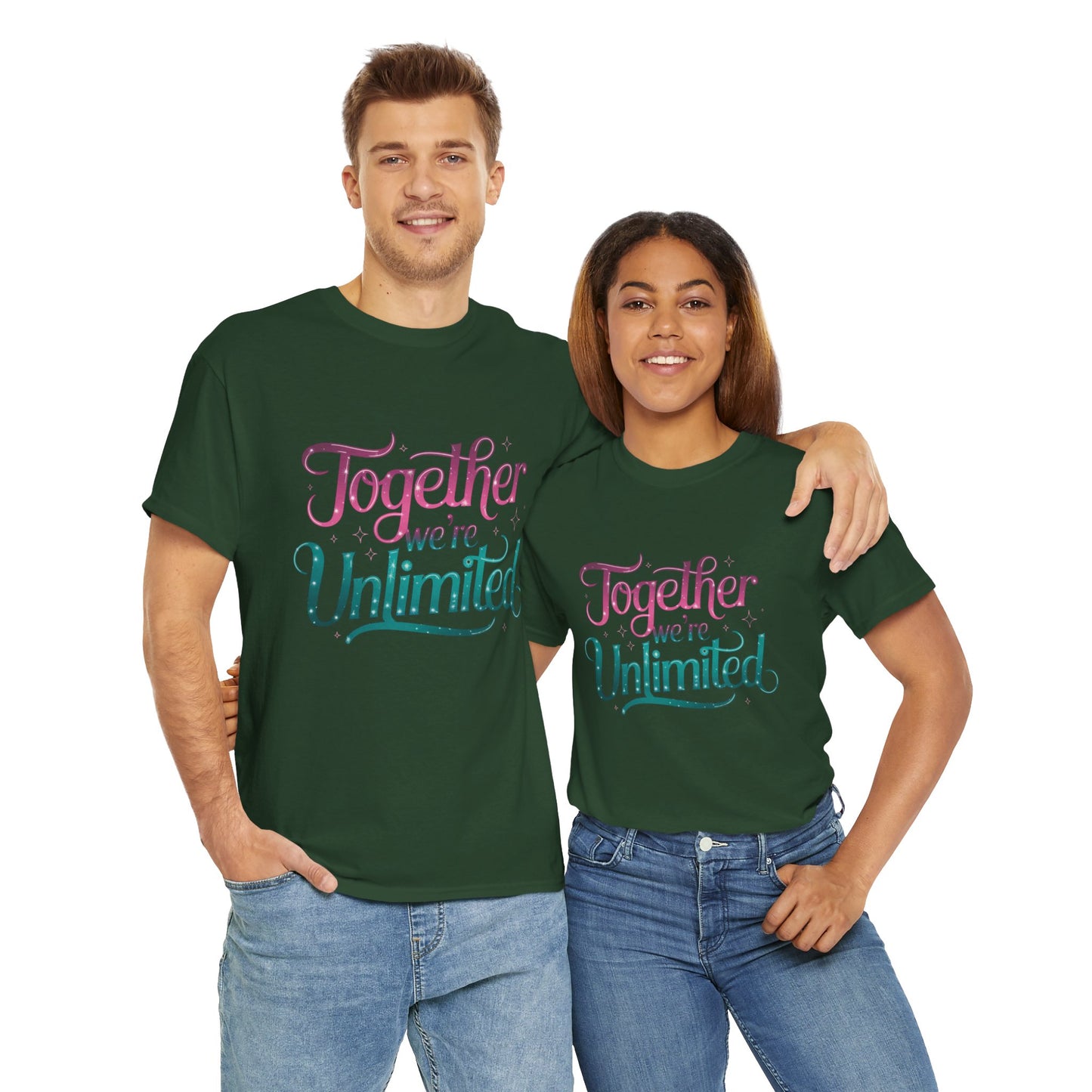 Together We're Unlimited Wicked Shirt - Broadway Musical Tee, Defy Gravity Quote, Witchcore Gift, Elphaba Glinda Unisex T-Shirt 2025