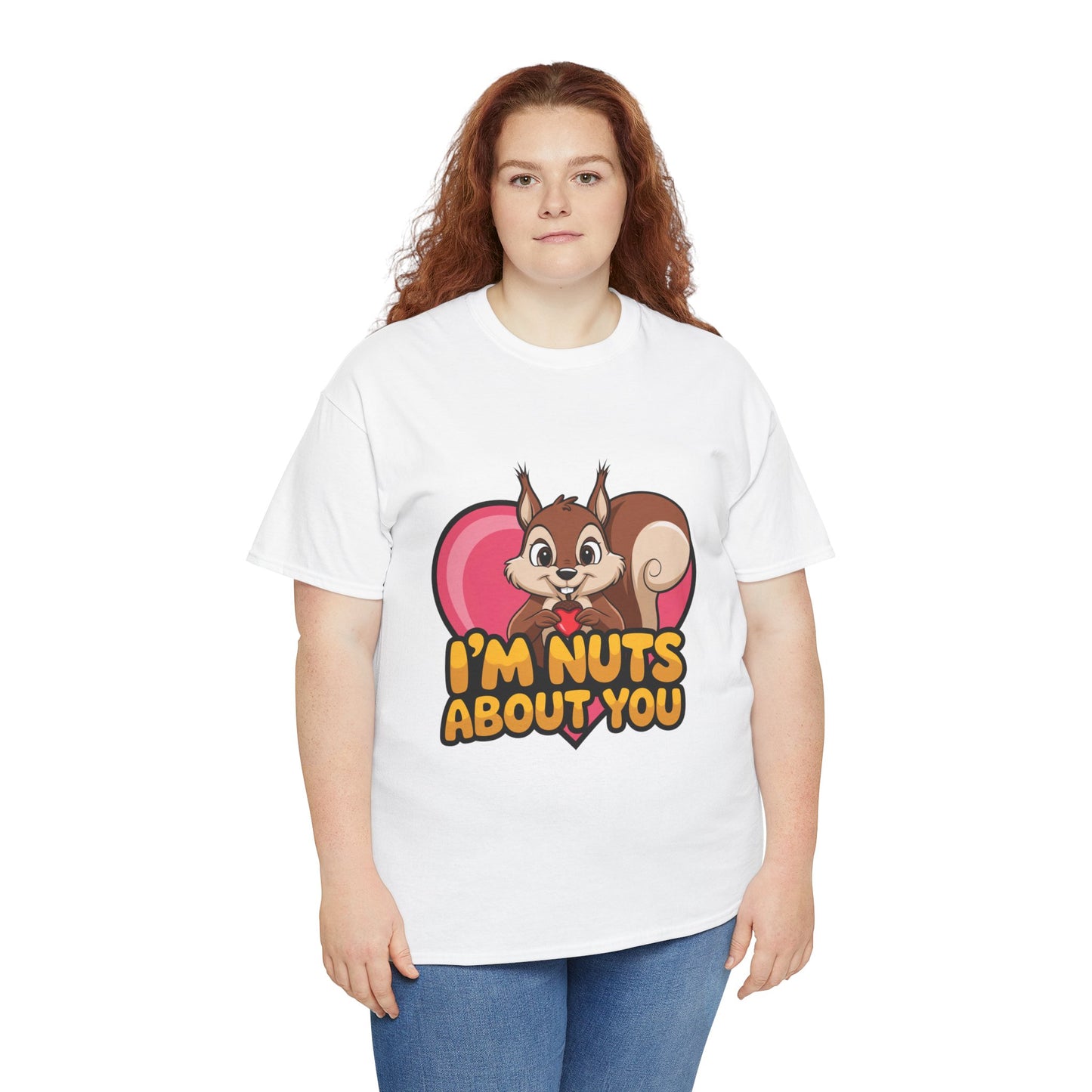 I’m Nuts About You Shirt, Funny Valentine Shirt, Squirrel Love T Shirt, Cute Animal Pun Tee, Valentine Gift For Him Her
