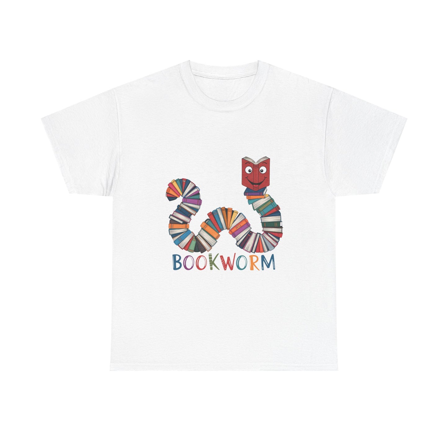 Cute Bookworm Shirt – Funny Reading Lover Tee – Teacher Gift – Kids Book Tee – Unisex Book Nerd Shirt – Book Club Graphic T-Shirt