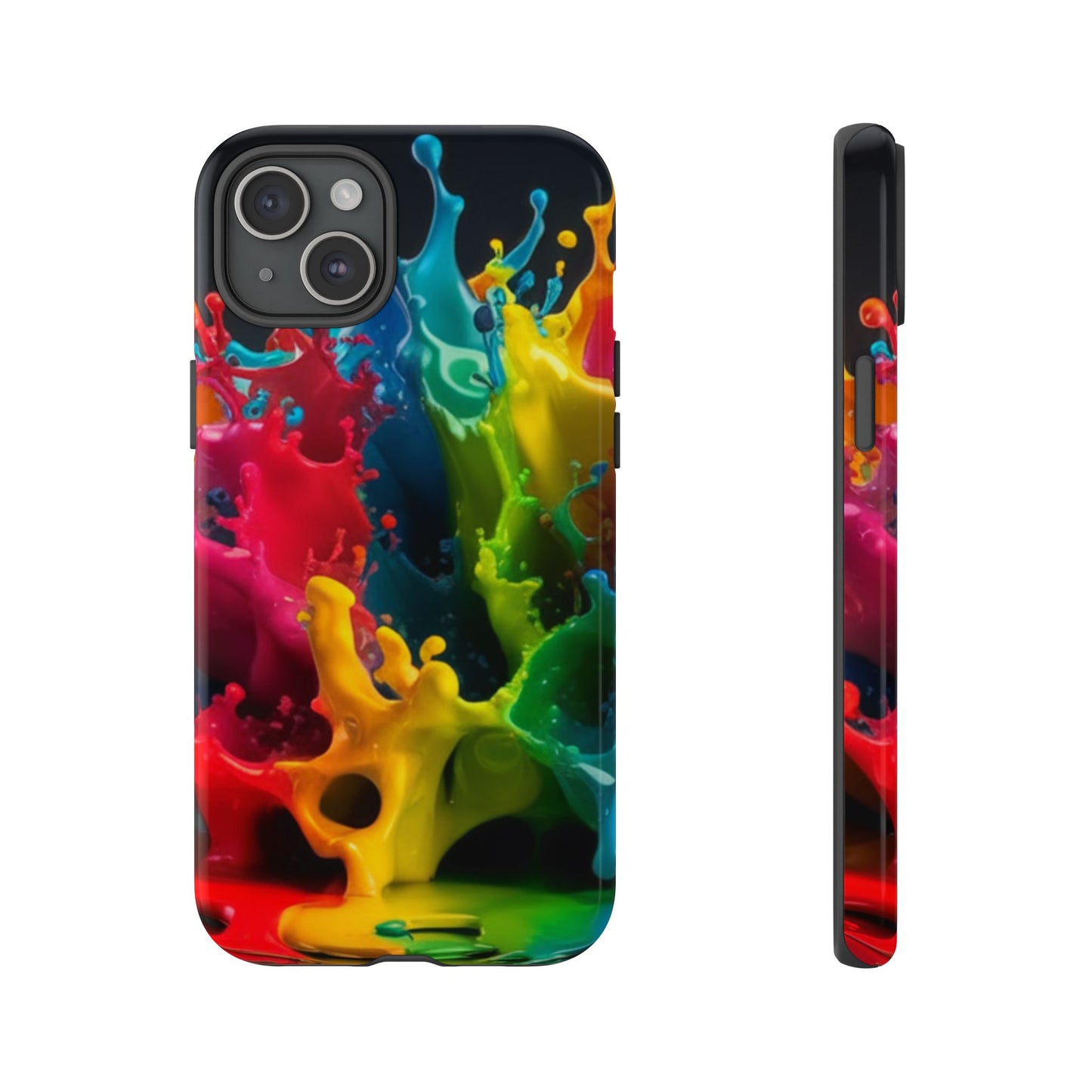 Vibrant Splash iPhone Case - Color Burst iPhone Case