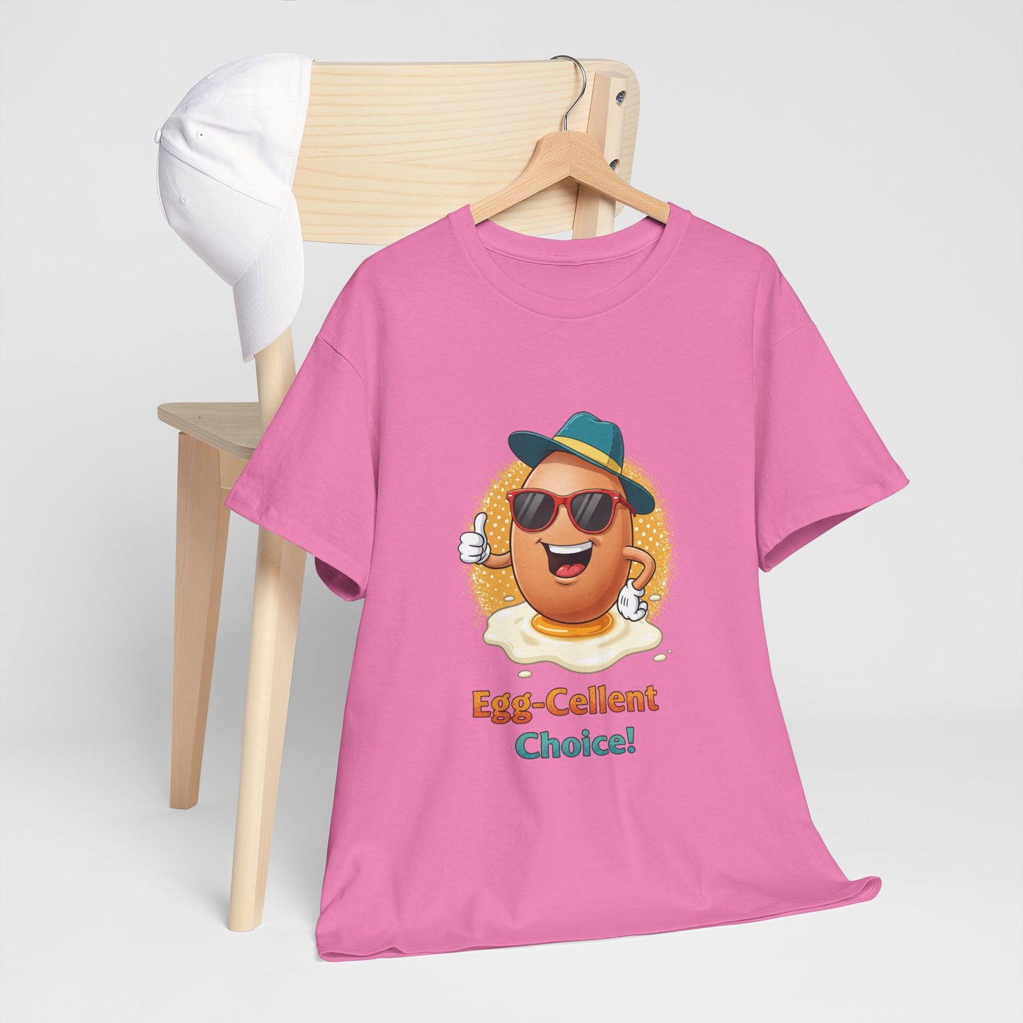 Funny Egg Shirt | Egg-Cellent Choice T-Shirt | Pun Food Tee | Breakfast Lover Gift | Cool Cartoon Egg Shirt | Dad Joke Shirt