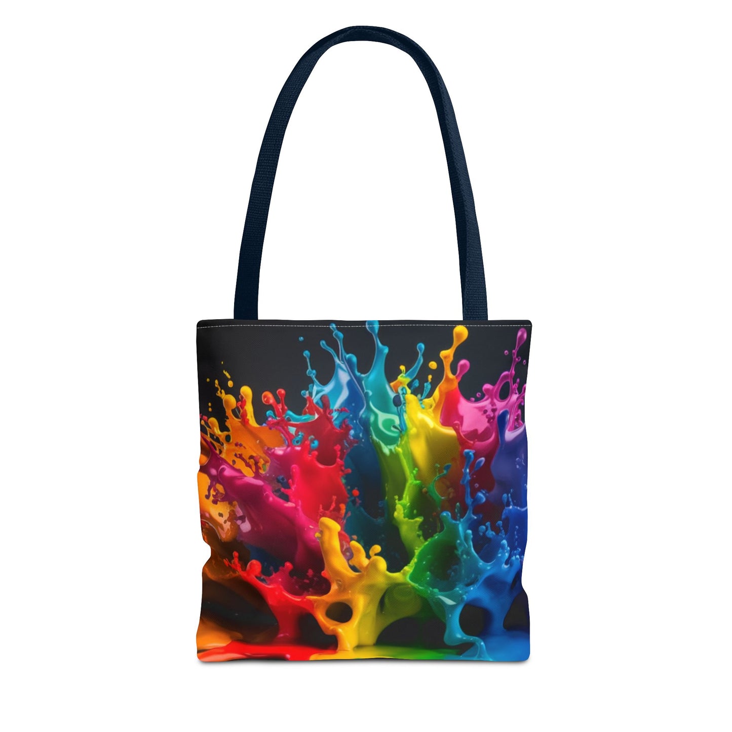 Colorful Splash Tote Bag - Vibrant Art for Every Occasion