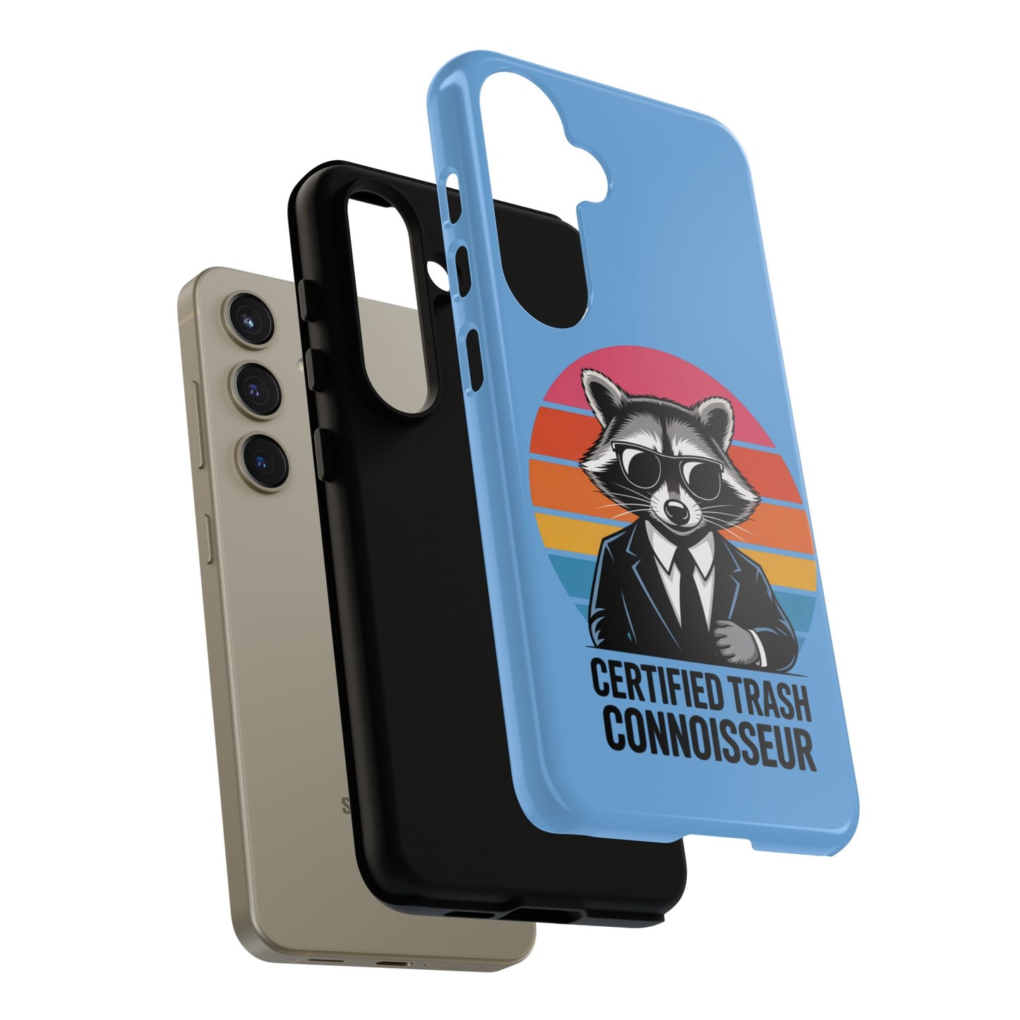 Certified Trash Connoisseur Phone Case - Fun & Stylish Protection for Animal Lovers