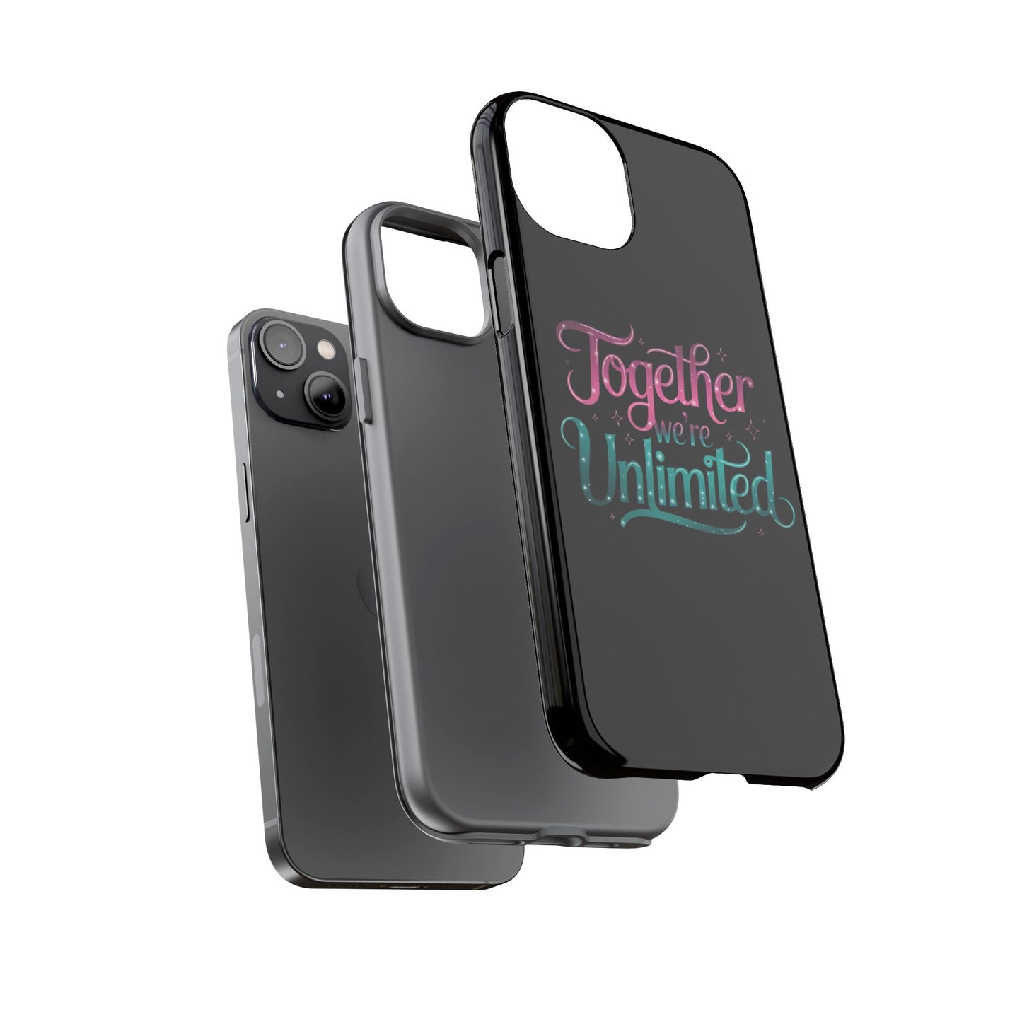 iPhone Case with Musical Quote Together We're Unlimited Musical Phone Case