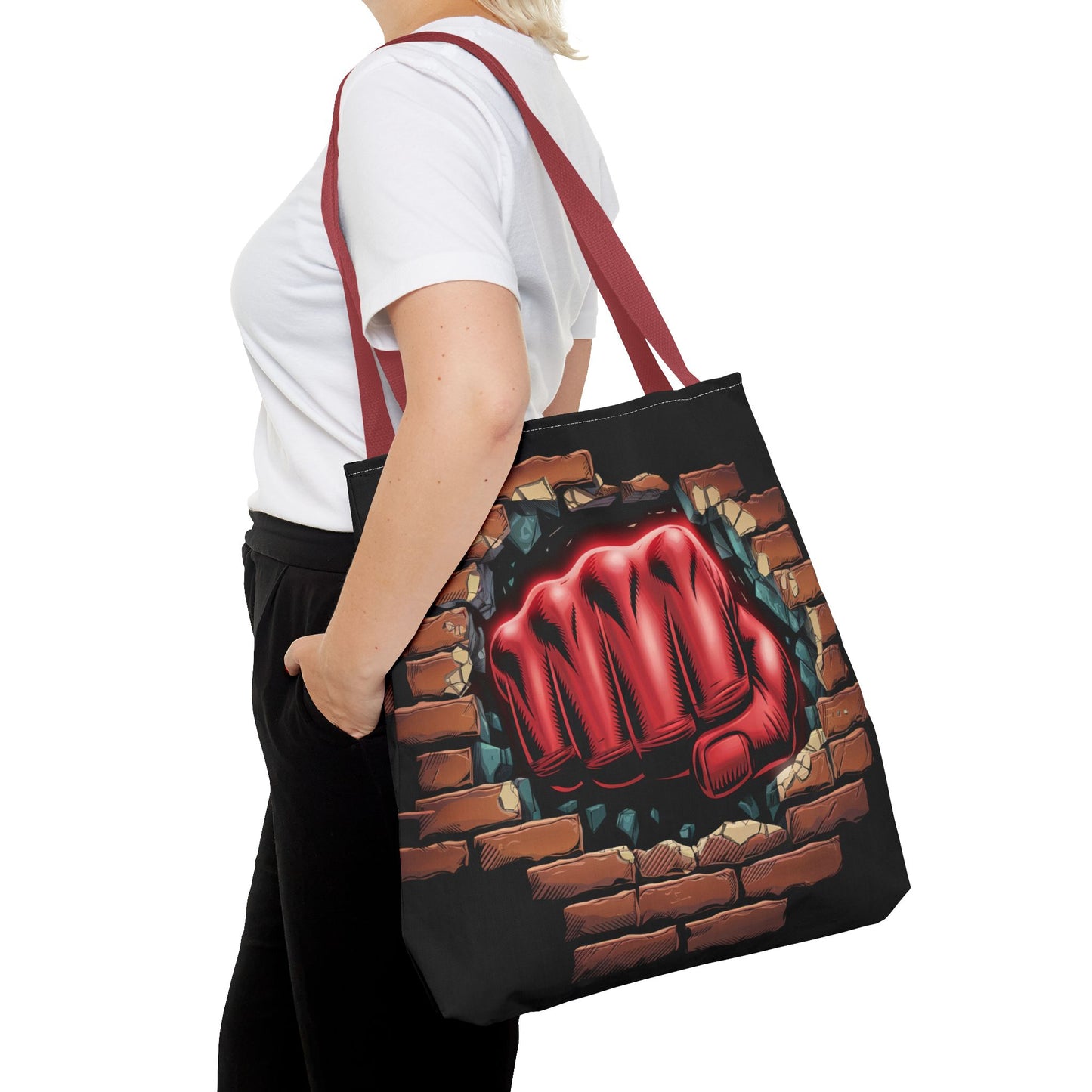Red Fist Tote Bag