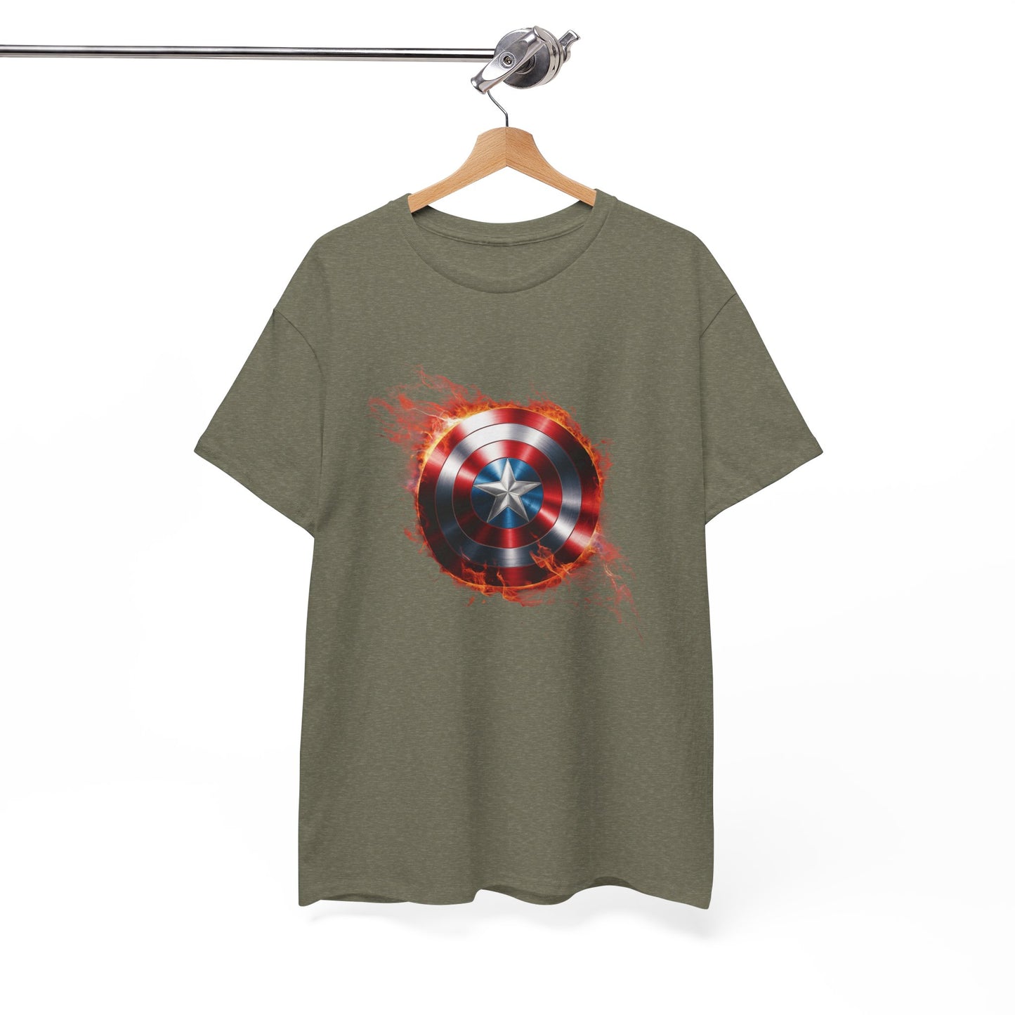 Captain America Flame Tee