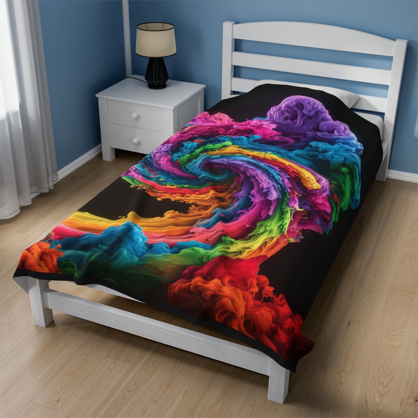 Colorful Swirl Blanket