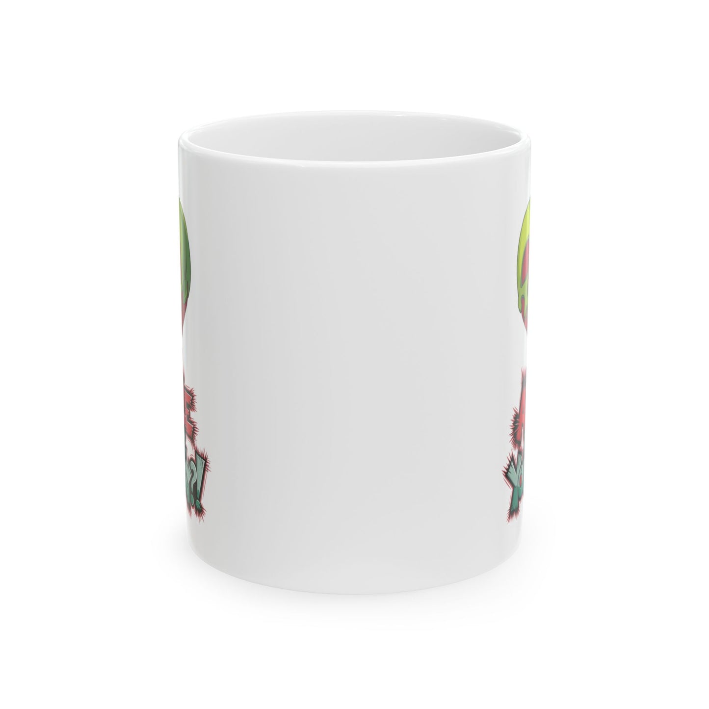 An Apple a Day You Say Mug – Spooky Poison Apple Coffee Cup, Dishwasher Safe Ceramic, Funny Gothic Halloween Gift for Horror & Dark Humor Fans