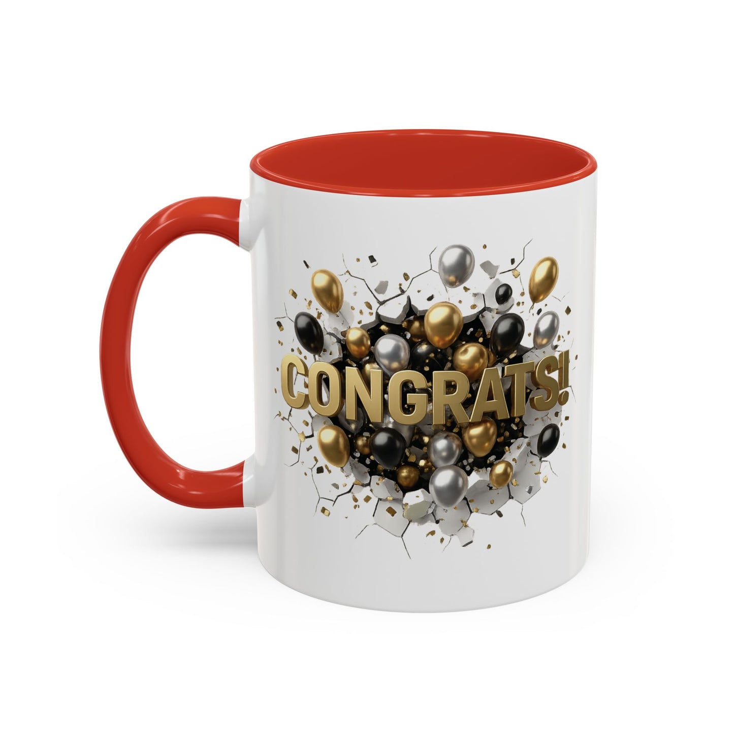 Personalized Congrats Mug, Custom Graduation Gift, Promotion Coffee Cup, New Dad Present, Teacher Appreciation Gift, Custom Name Cups