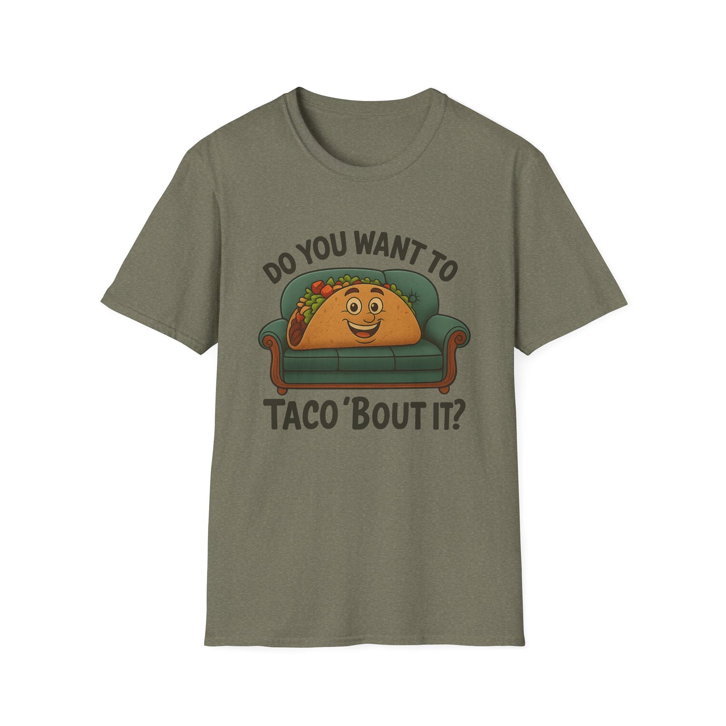 Do You Want to Taco ‘Bout It? Funny Taco Shirt - Cute Foodie Tee - Pun Humor Gift - Food Lover T-Shirt - Cinco de Mayo Outfit