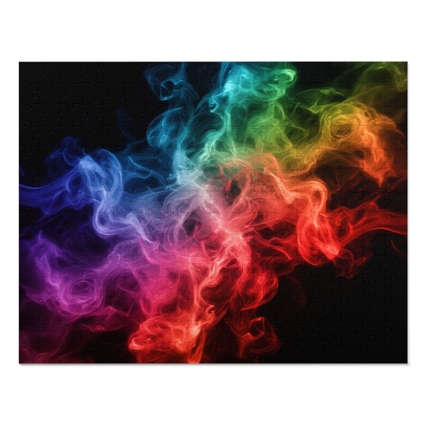 Colorful Smoke Jigsaw Puzzle