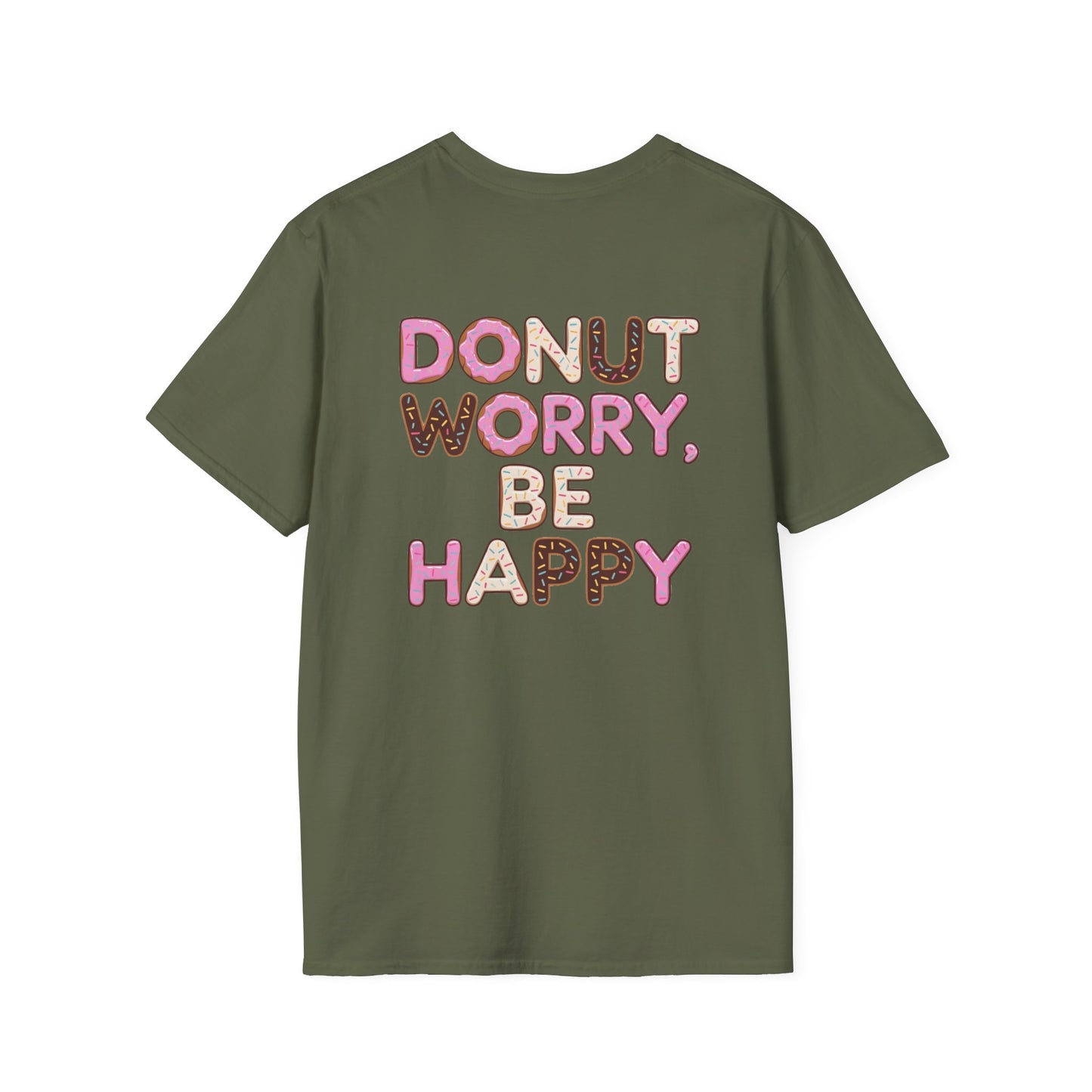Donut T-Shirt | Donut Worry Be Happy Design