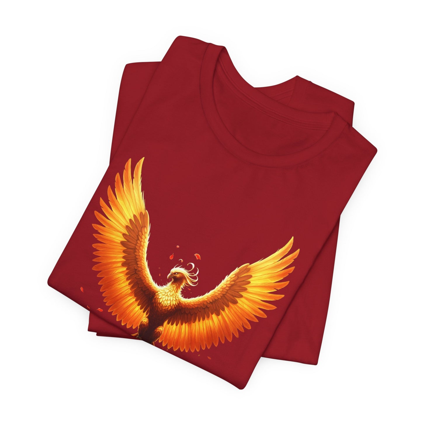 Phoenix Rising Shirt • Fiery Phoenix Graphic Tee • Rebirth Transformation Myth Shirt • Firebird Art Tee • Unisex Gift Tee XS‑5XL