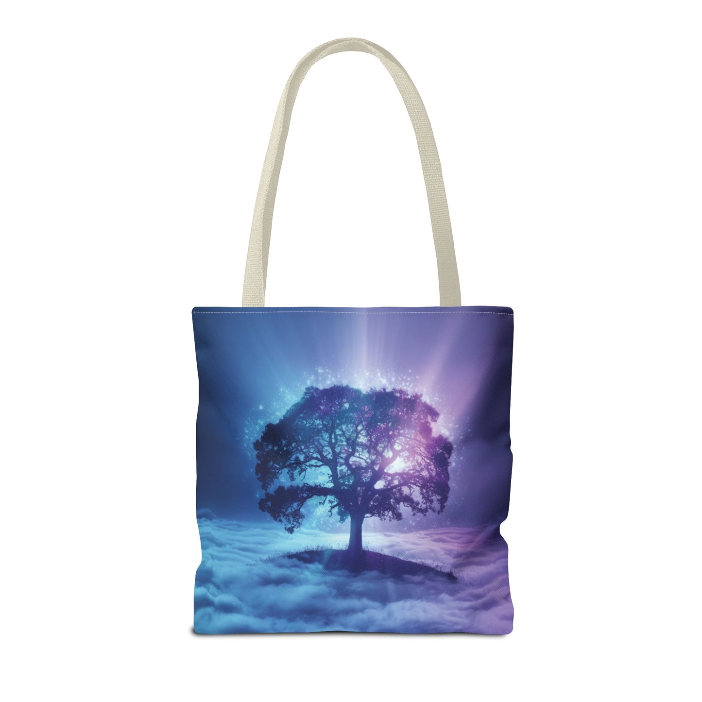 Tree Clouds Tote Bag