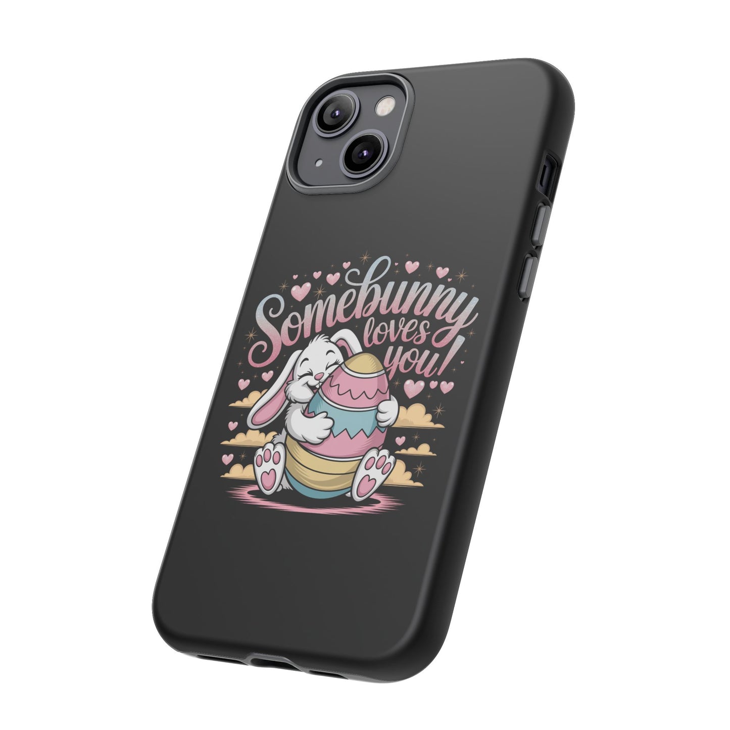 iPhone Case Somebunny Loves You Easter Bunny Easter Phone Case