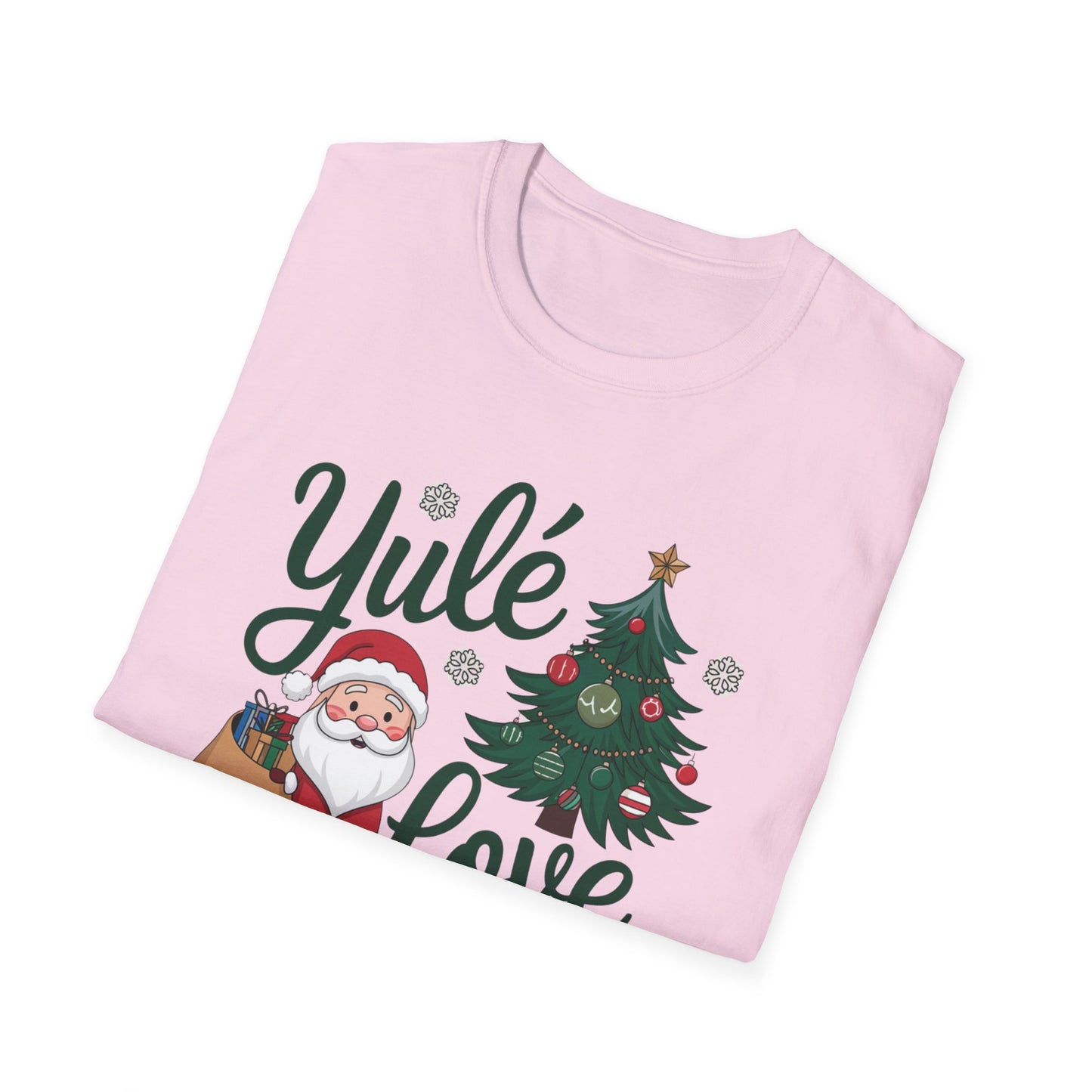 Yulé Love This Christmas T-Shirt, Funny Santa Holiday Tee, Cute Pun Xmas Shirt, Festive Unisex Top, Fun Gift For Friends And Family