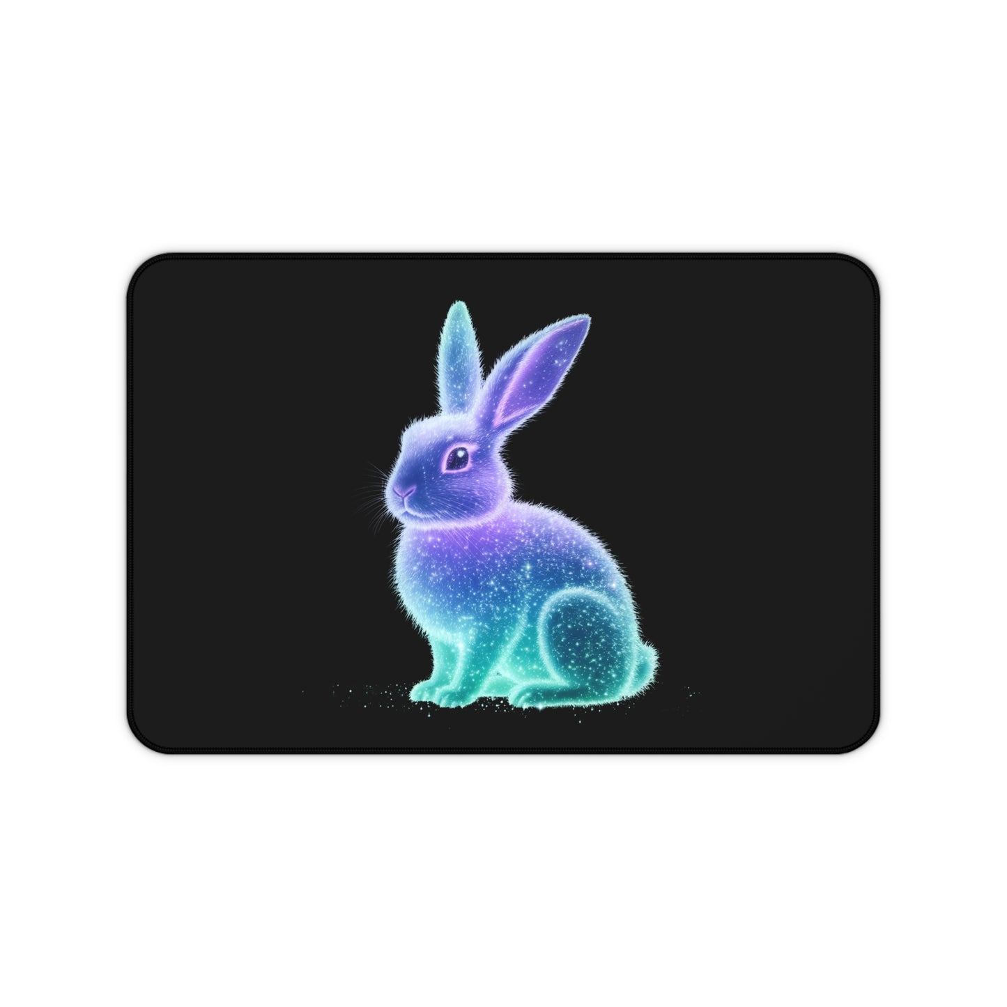 Desk Mat Bioluminescent Easter Bunny Easter Mouse Pad Easter Bunny Office Decor