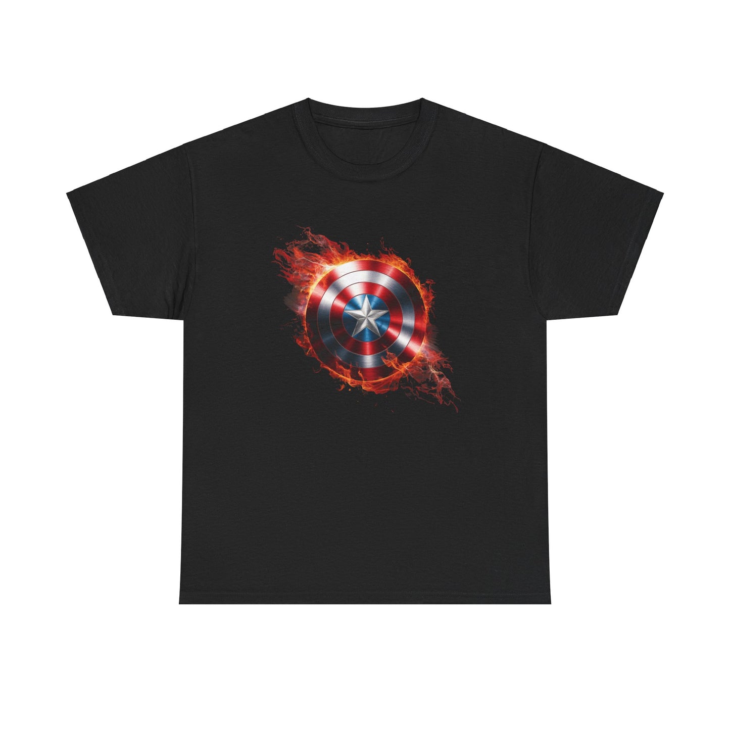 Captain America Flame Tee