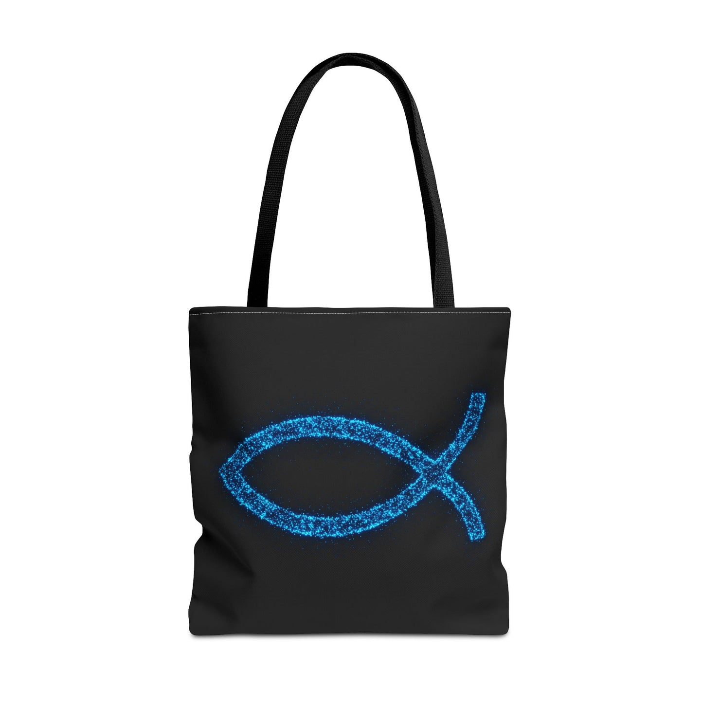 Sparkling Fish Symbol Tote Bag - Inspirational Vibes