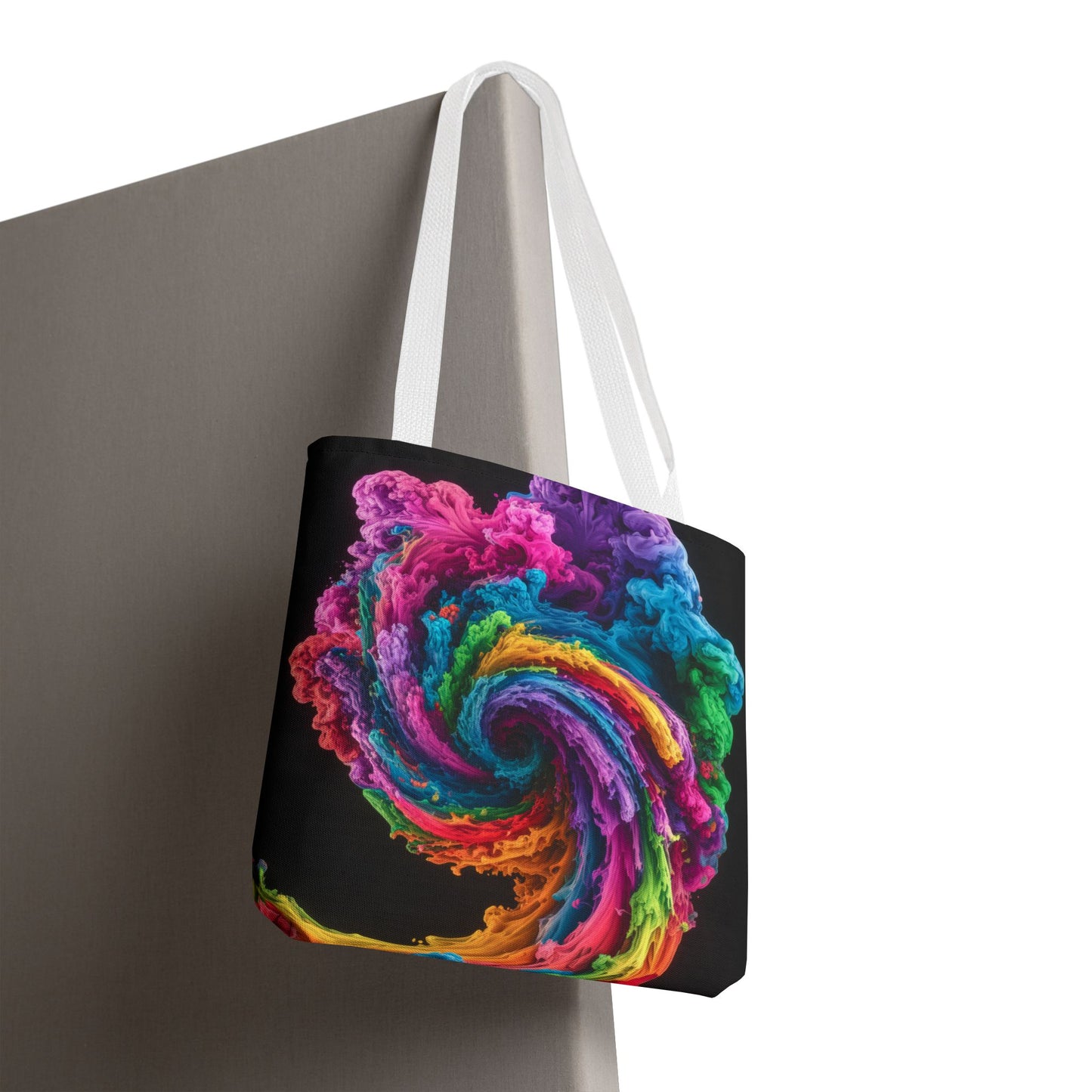 Colorful Swirl Tote Bag