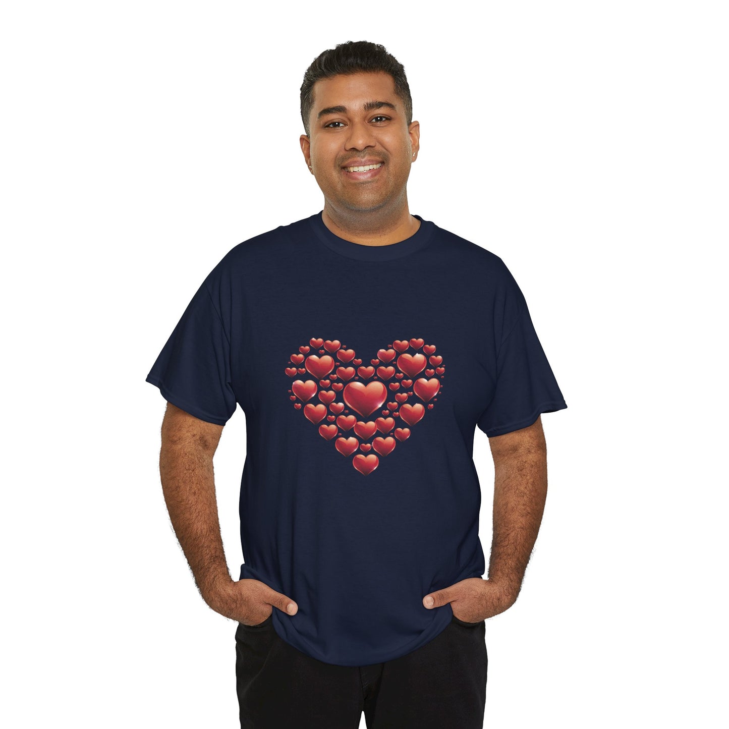 Heart Of Hearts Shirt, Minimal Valentine Shirt, Red Heart Graphic Tee, Love Aesthetic T Shirt, Valentine Gift Shirt
