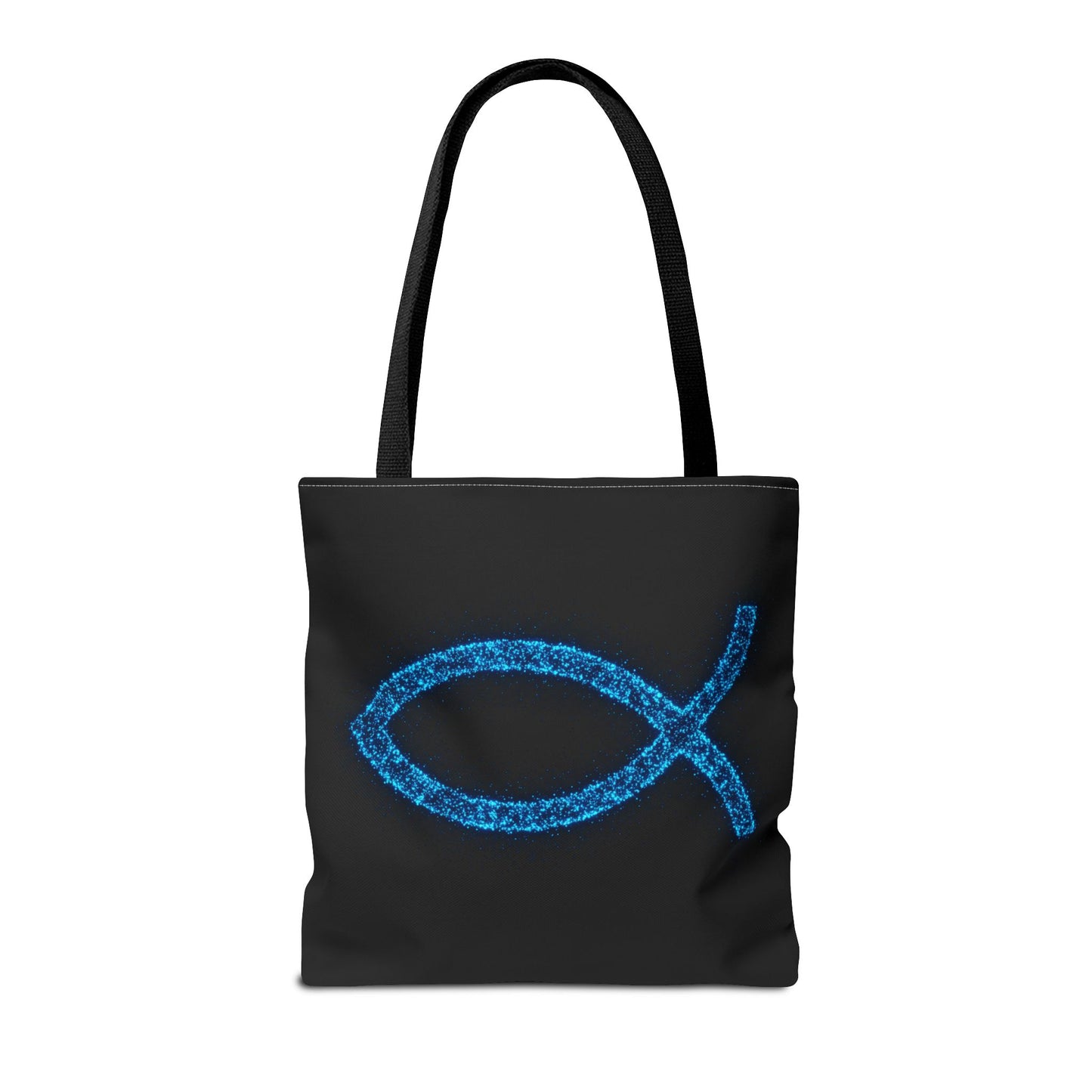 Sparkling Fish Symbol Tote Bag - Inspirational Vibes