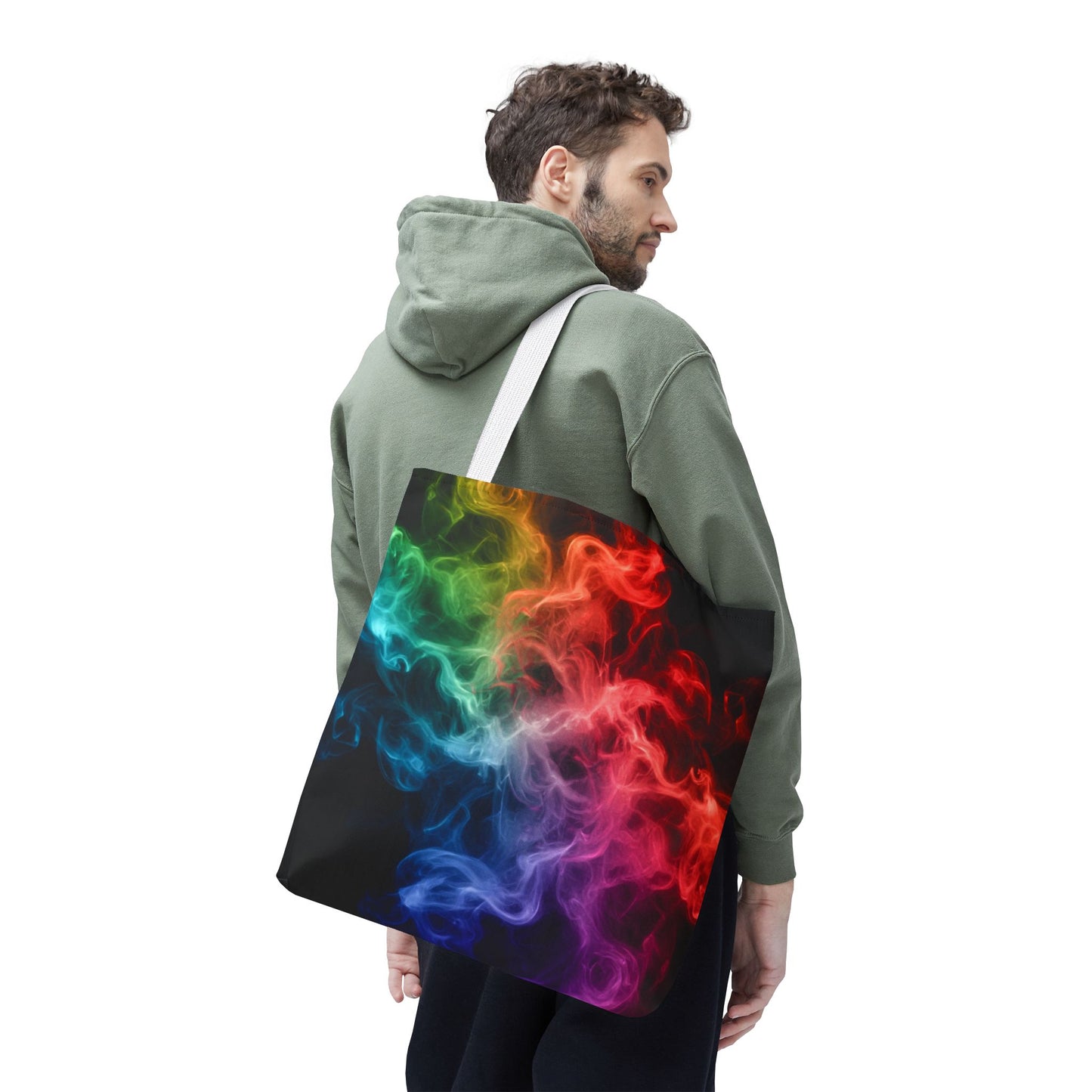 Colorful Smoke Tote Bag