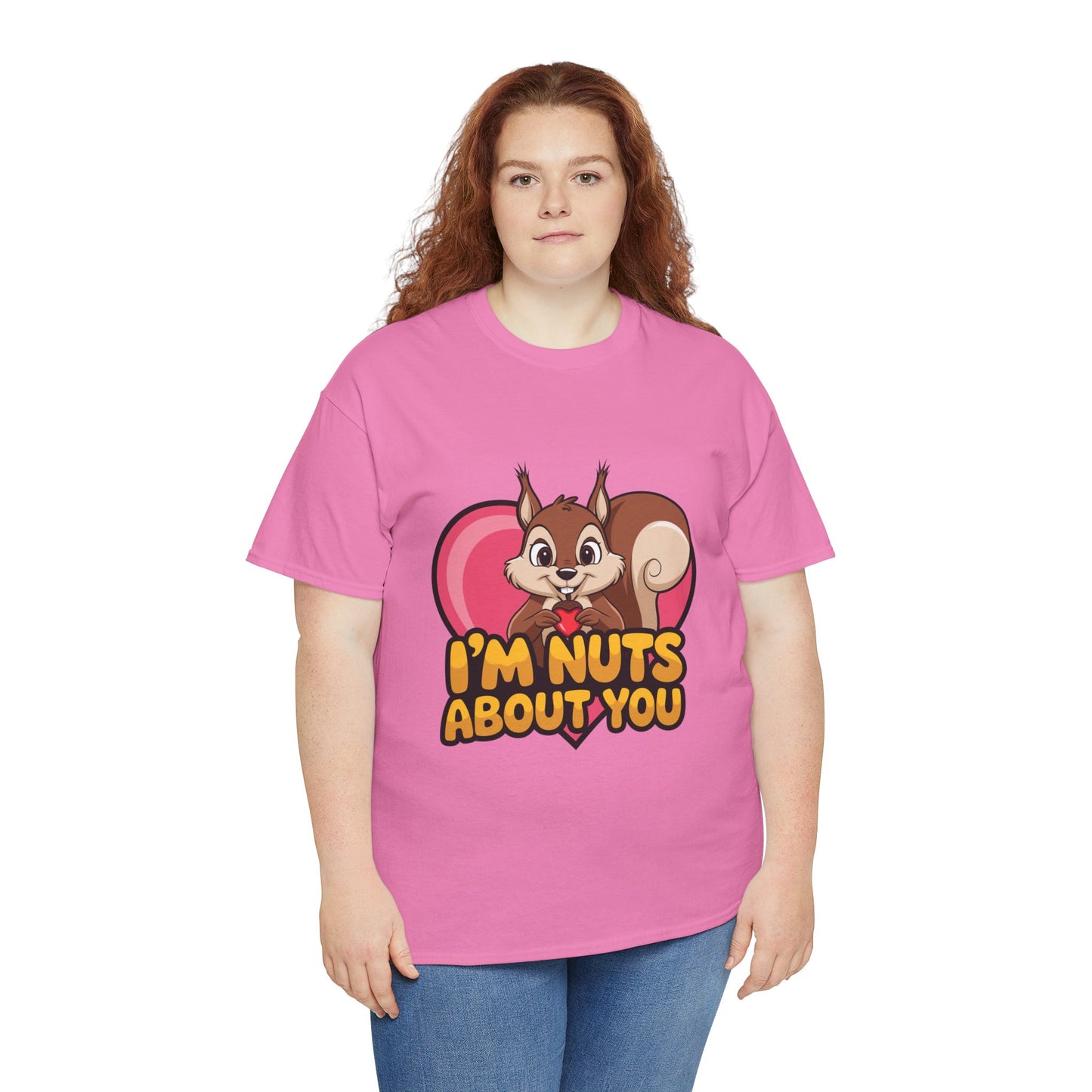 I’m Nuts About You Shirt, Funny Valentine Shirt, Squirrel Love T Shirt, Cute Animal Pun Tee, Valentine Gift For Him Her