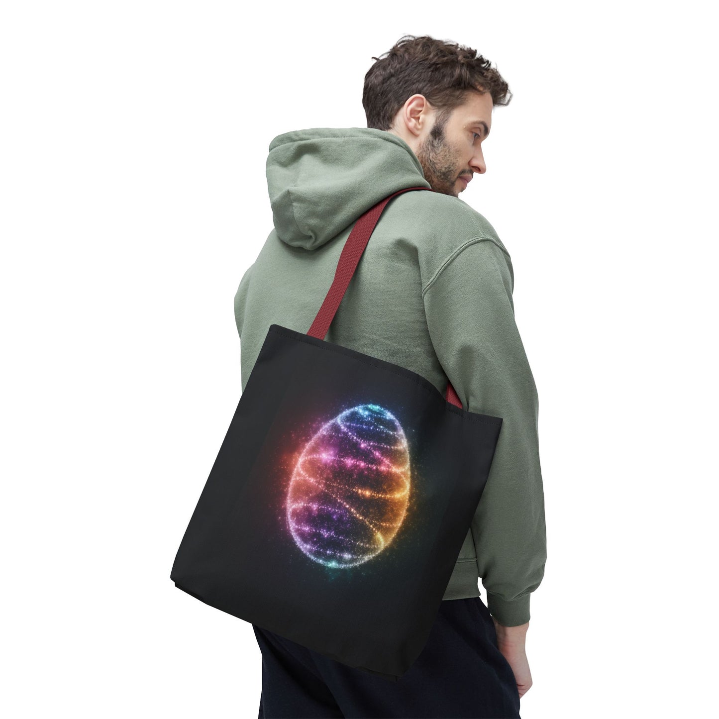 Bioluminescent Easter Egg Tote Bag