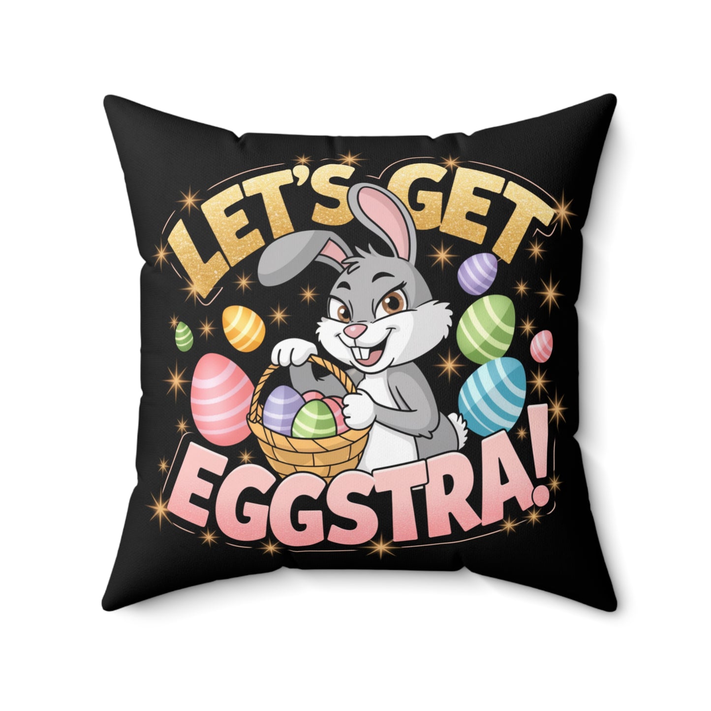 Easter Bunny Pillow Decorative Pillow Easter Decor