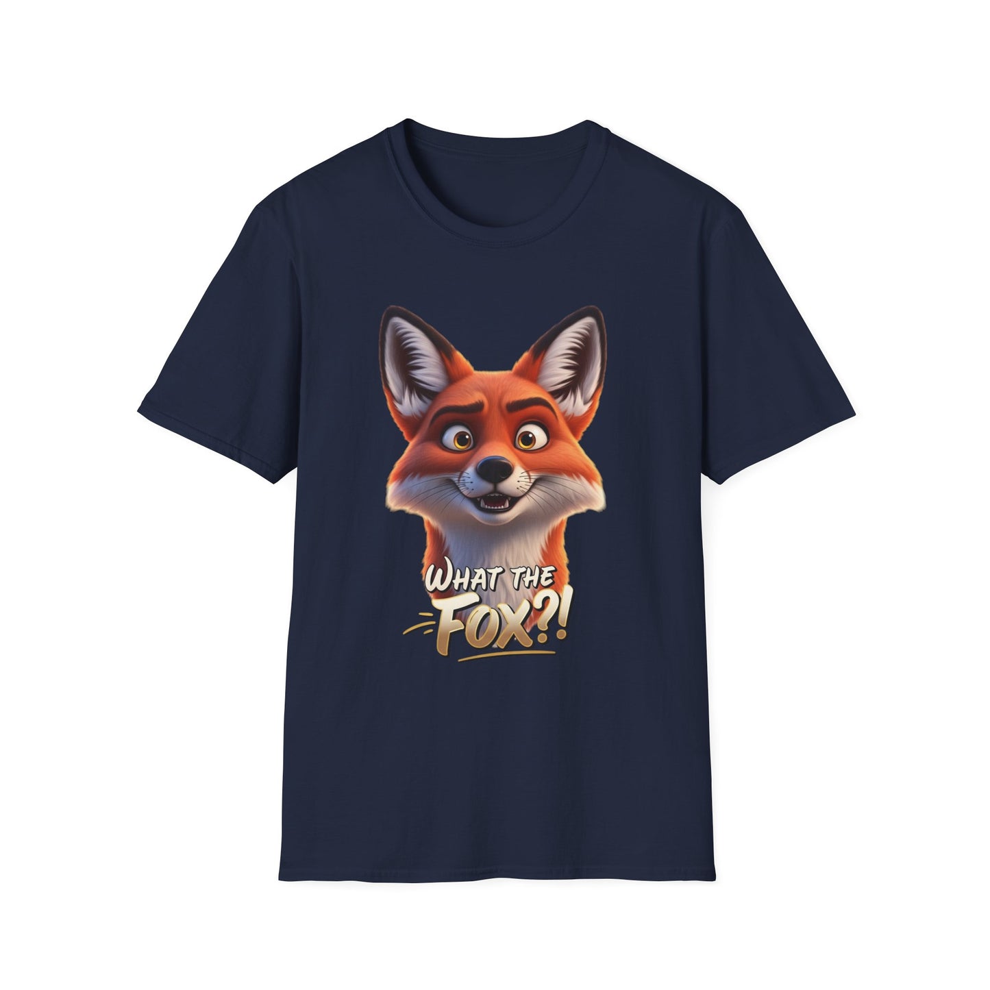 What The Fox T-Shirt, Funny Fox Graphic Tee, Animal Lover Shirt, Cute Pun Gift, Woodland Animal Top, Fun Casual Shirt For Men And Women