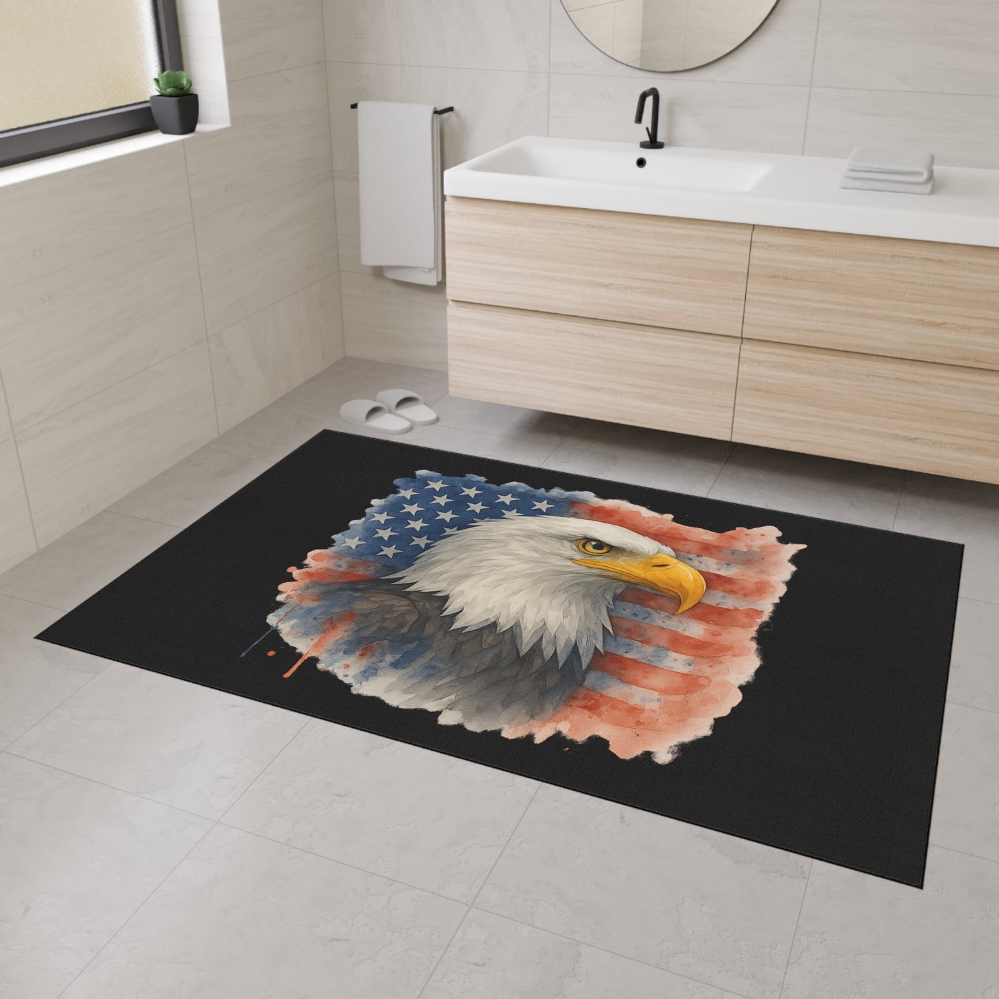 Floor Mat Independence Day Mat Veteran's Day Floor Mat 4th of July Decor Memorial Day Mat Holiday Decor