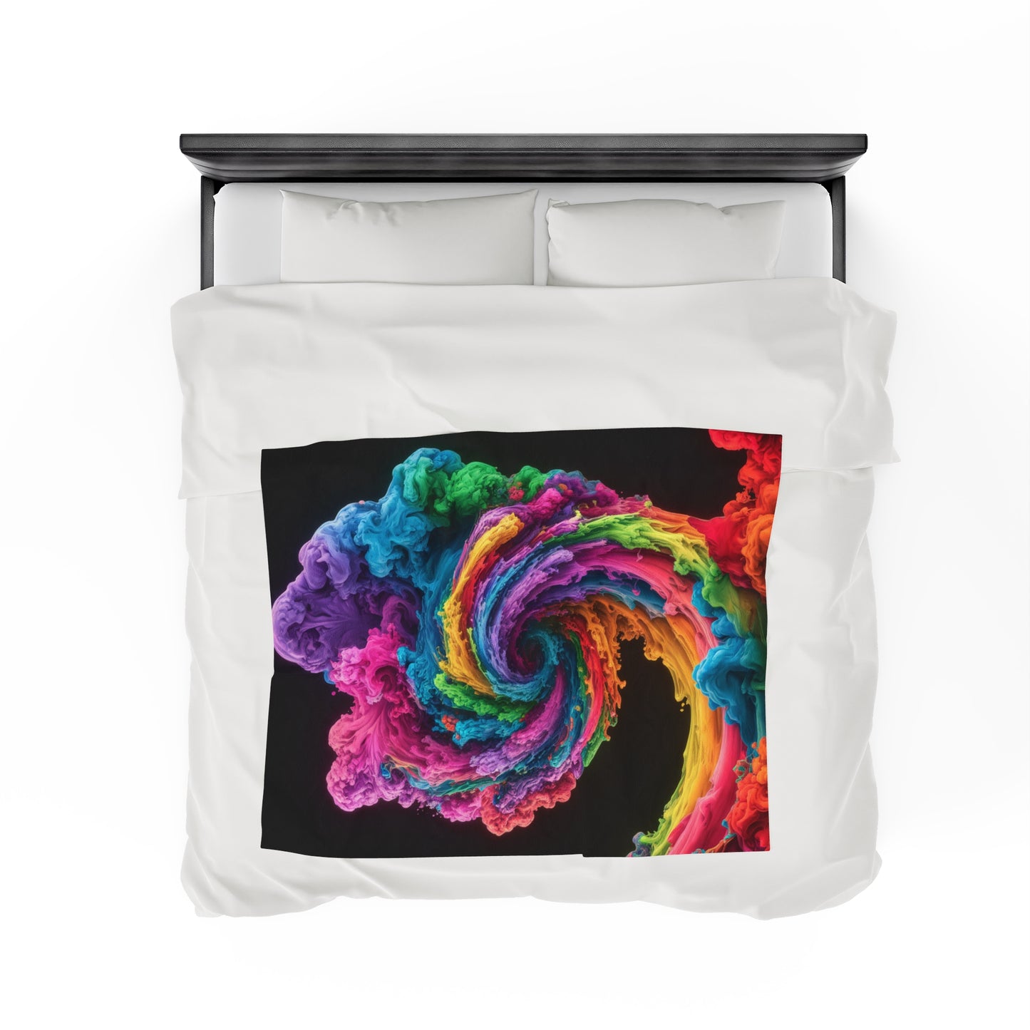 Colorful Swirl Blanket